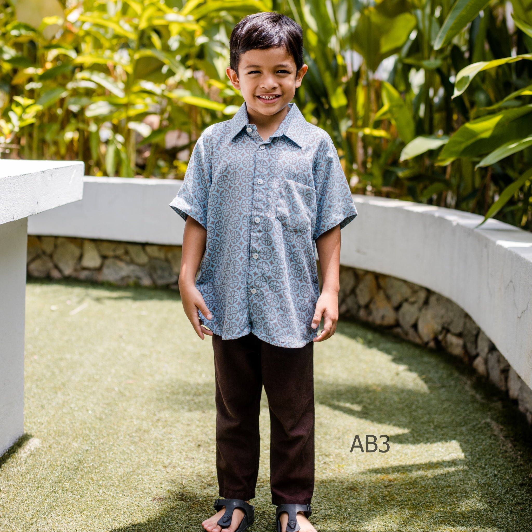 Boy's Batik PKL - All Blue