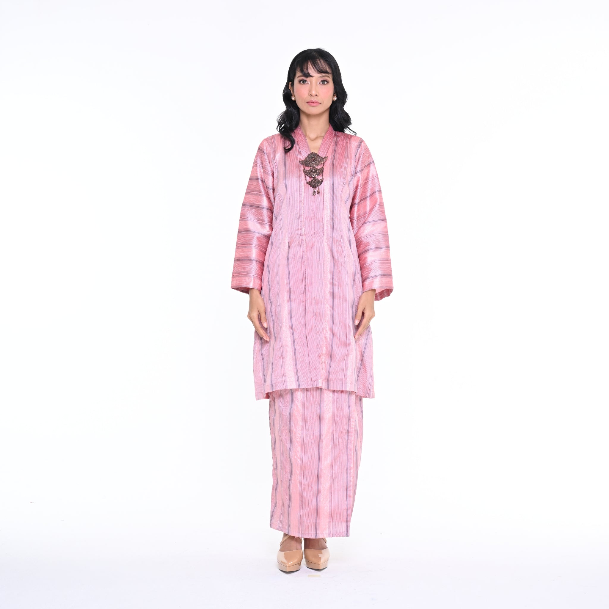 Kebaya Tok  Jalur Merah Dwi