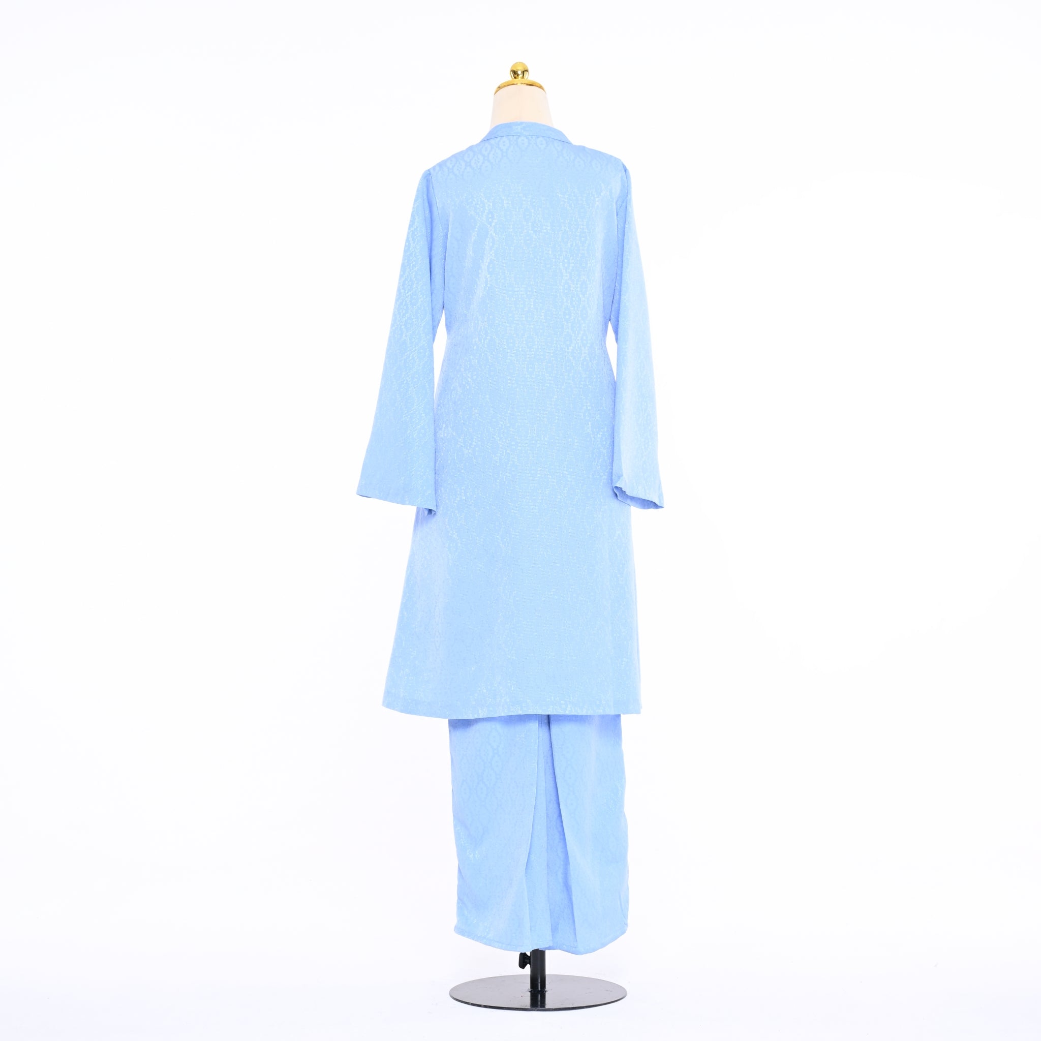 Baju Kurung CM Plain Blue