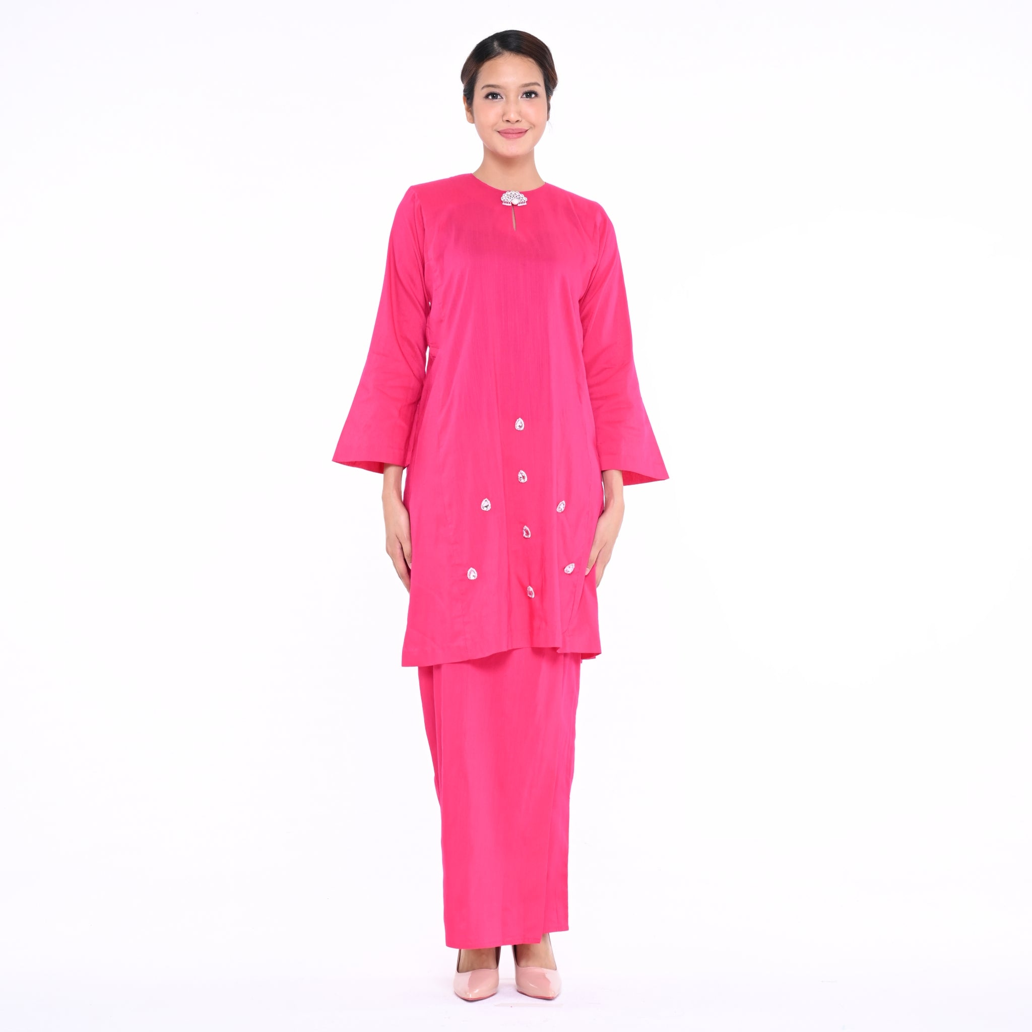 Baju Kurung Mutiara Pink