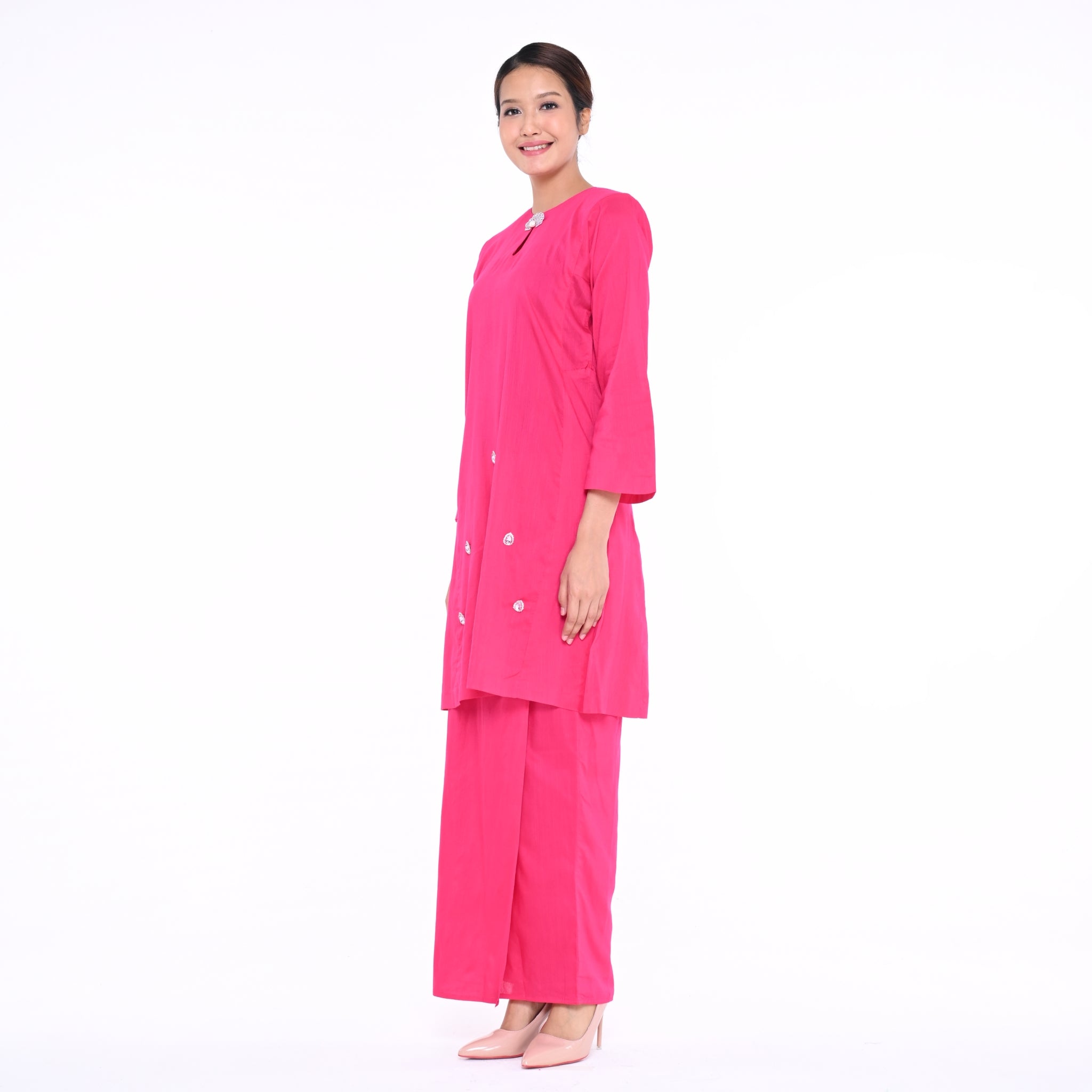Baju Kurung Mutiara Pink