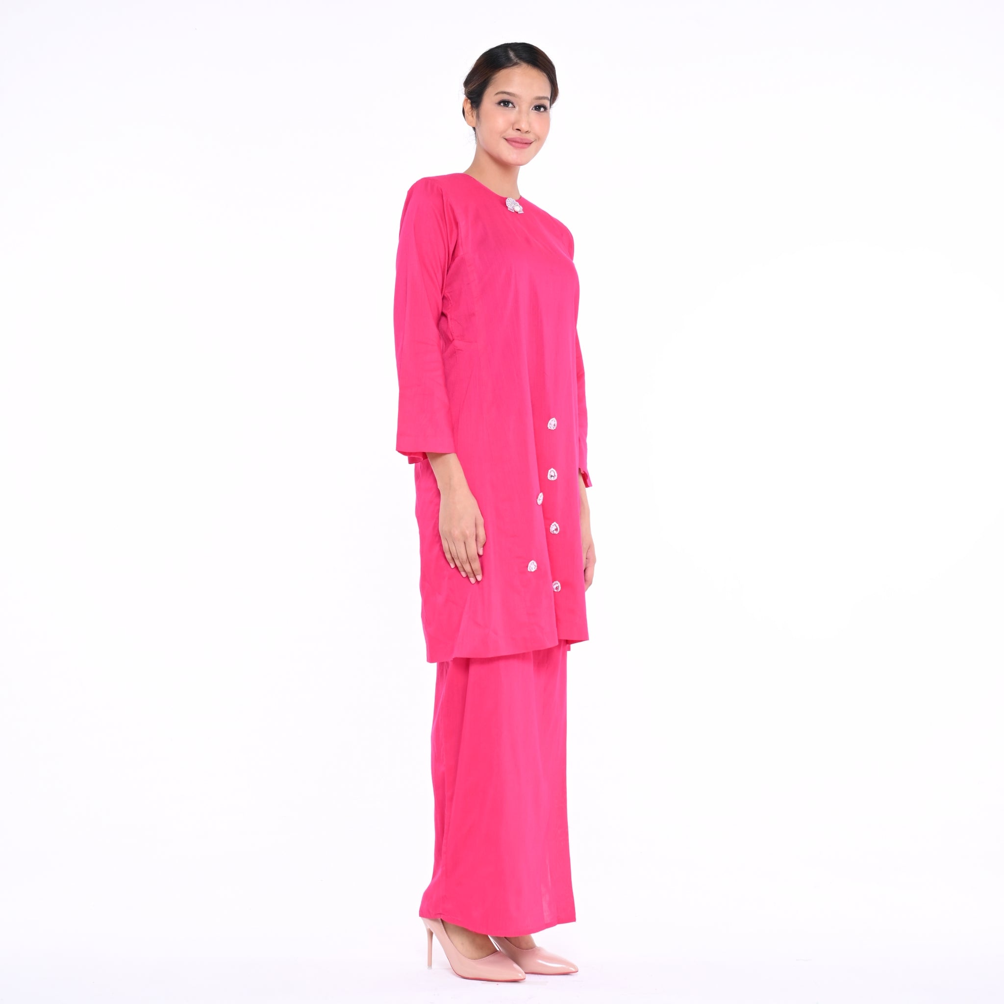 Baju Kurung Mutiara Pink