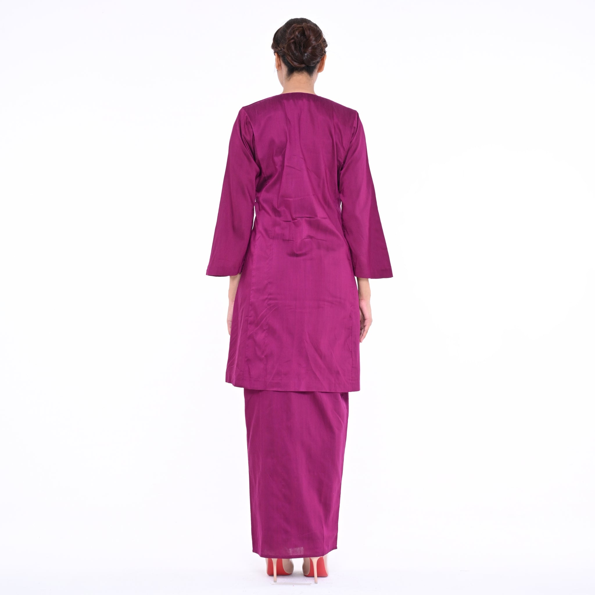 Baju Kurung Mutiara Magenta