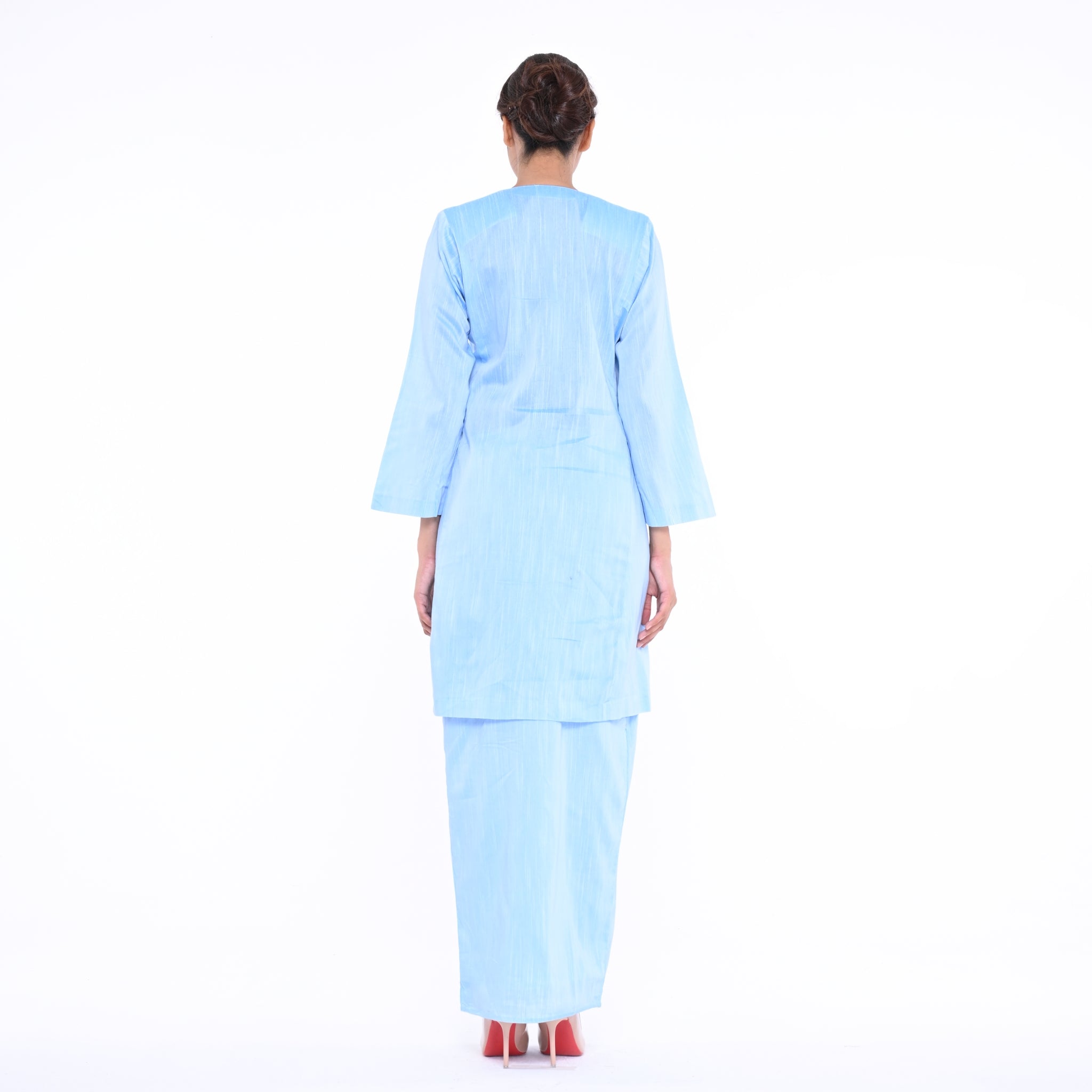 Baju Kurung Mutiara Baby Blue