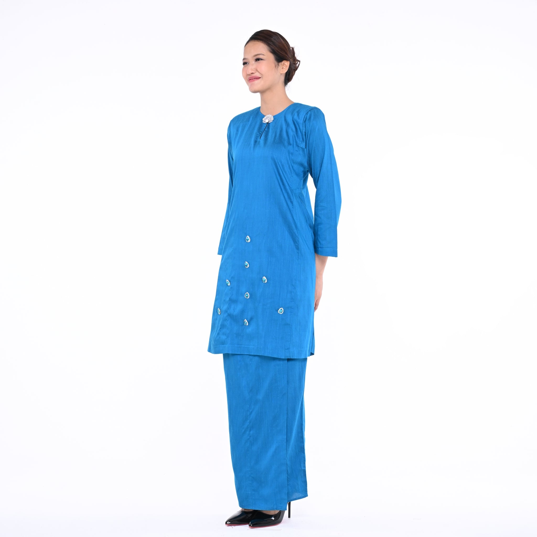 Baju Kurung Mutiara Sky Blue