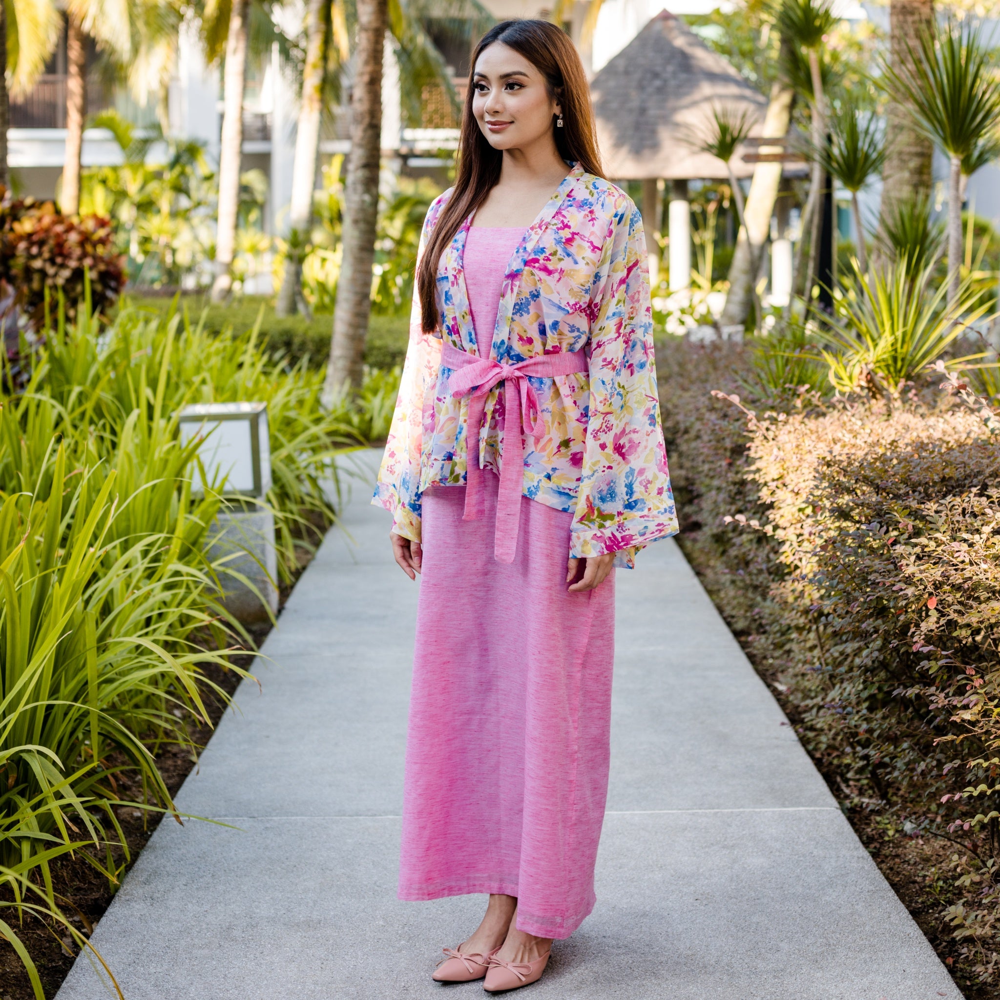 Kimono Dress Set