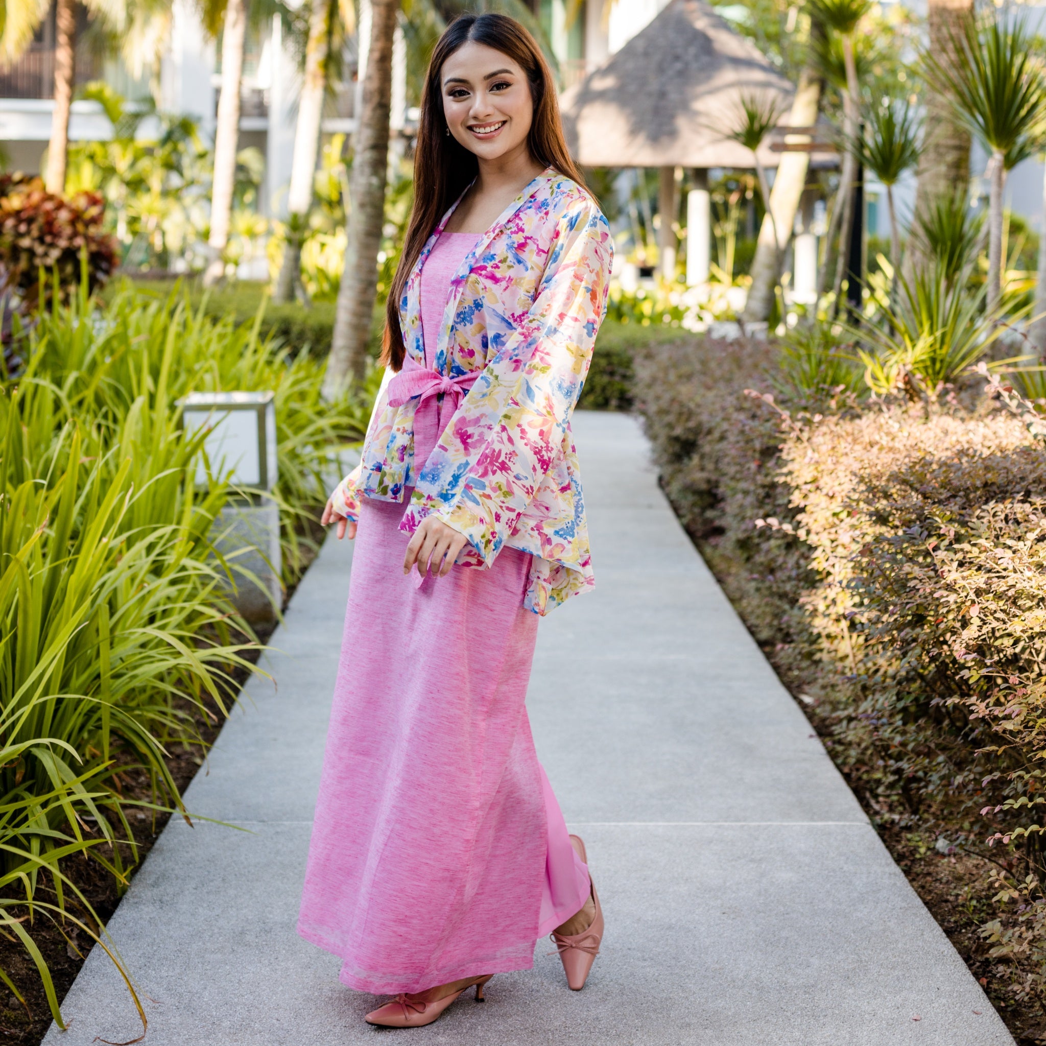 Kimono Dress Set