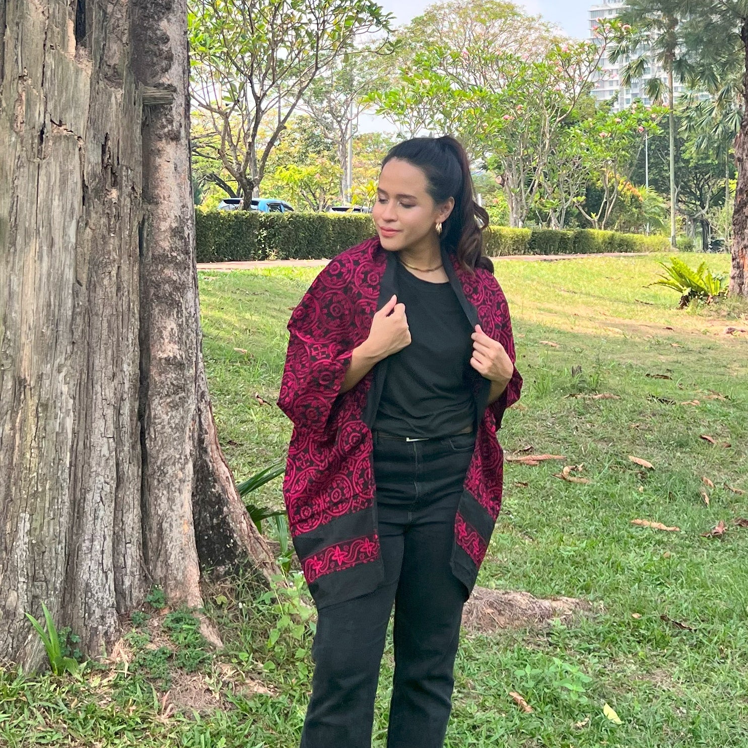 Eva Batik Cardi