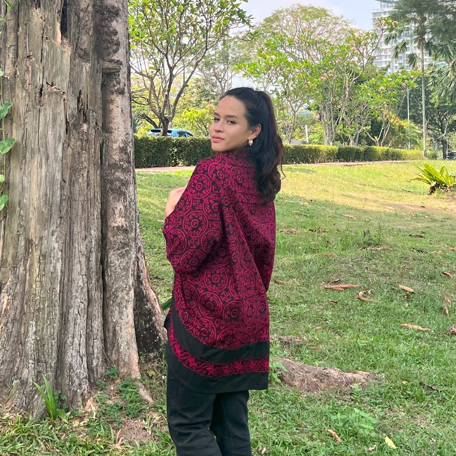 Eva Batik Cardi