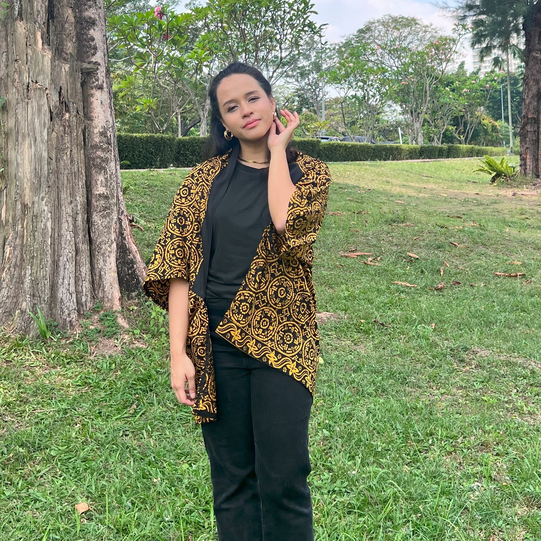 Eva Batik Cardi