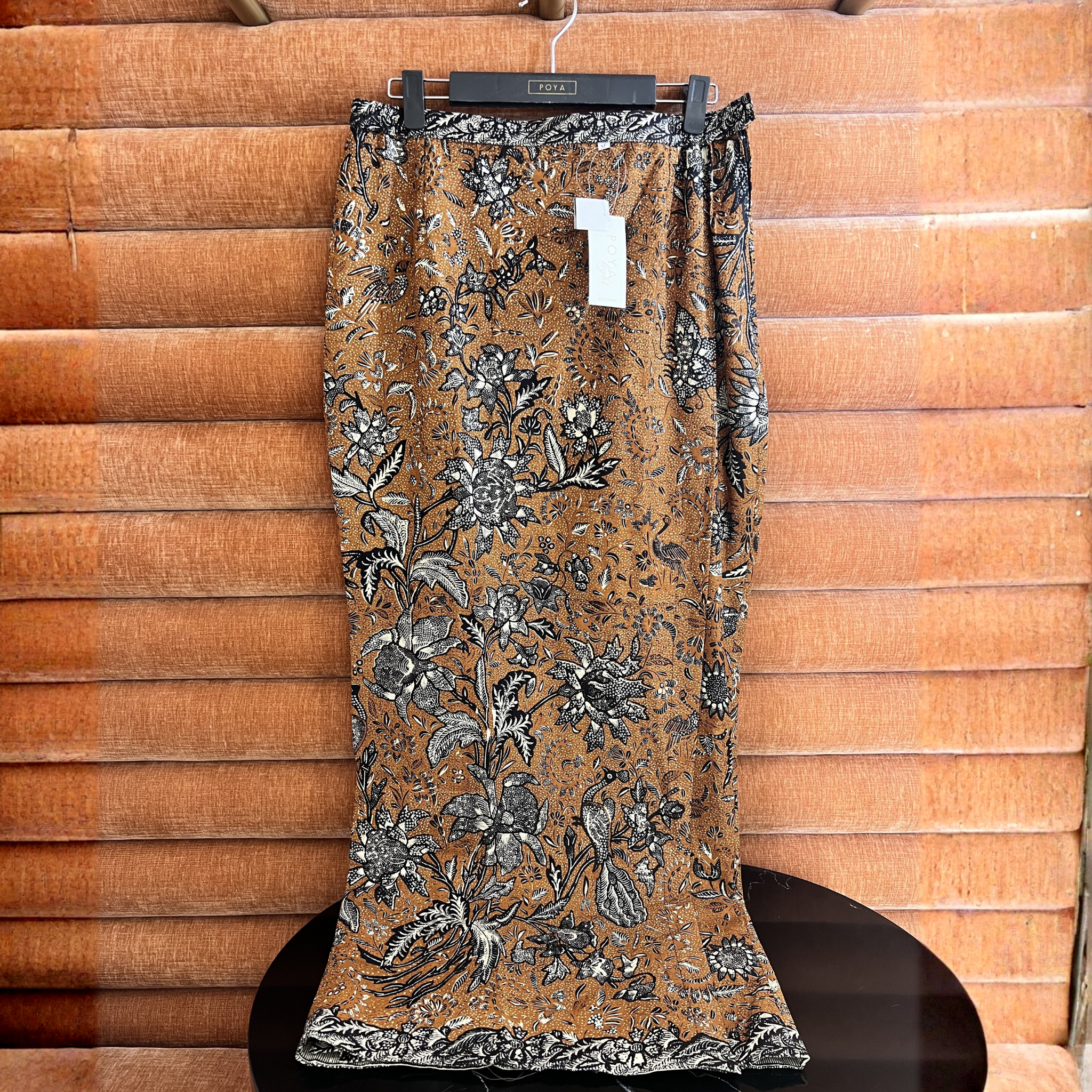 Batik Skirt D7 - Classic Brown