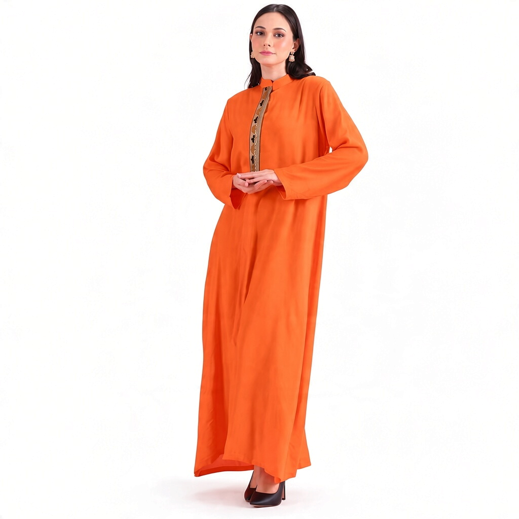 Jubah Parisa - Orange