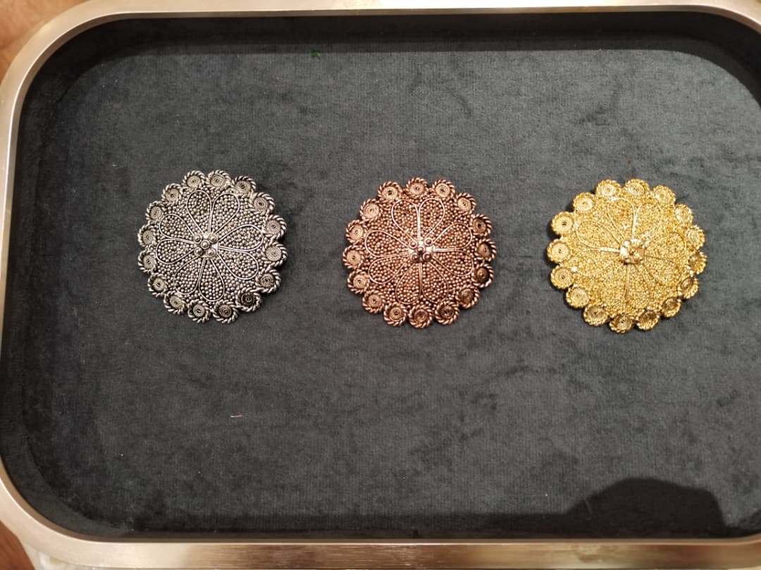 Brooch Klasik Tampuk Manggis