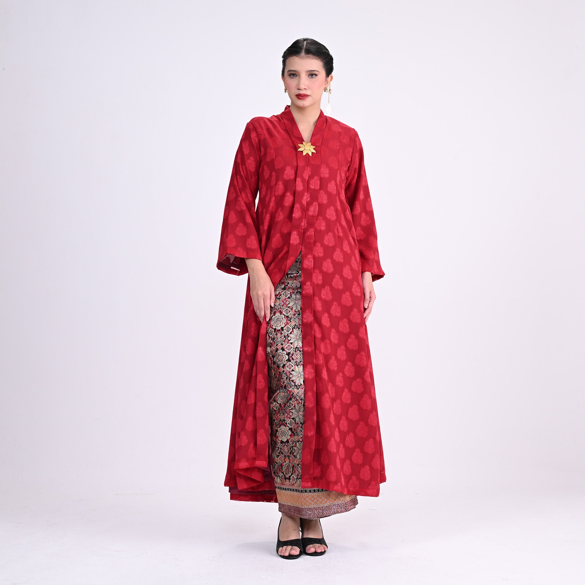 Kebaya Ballroom Teja Maroon