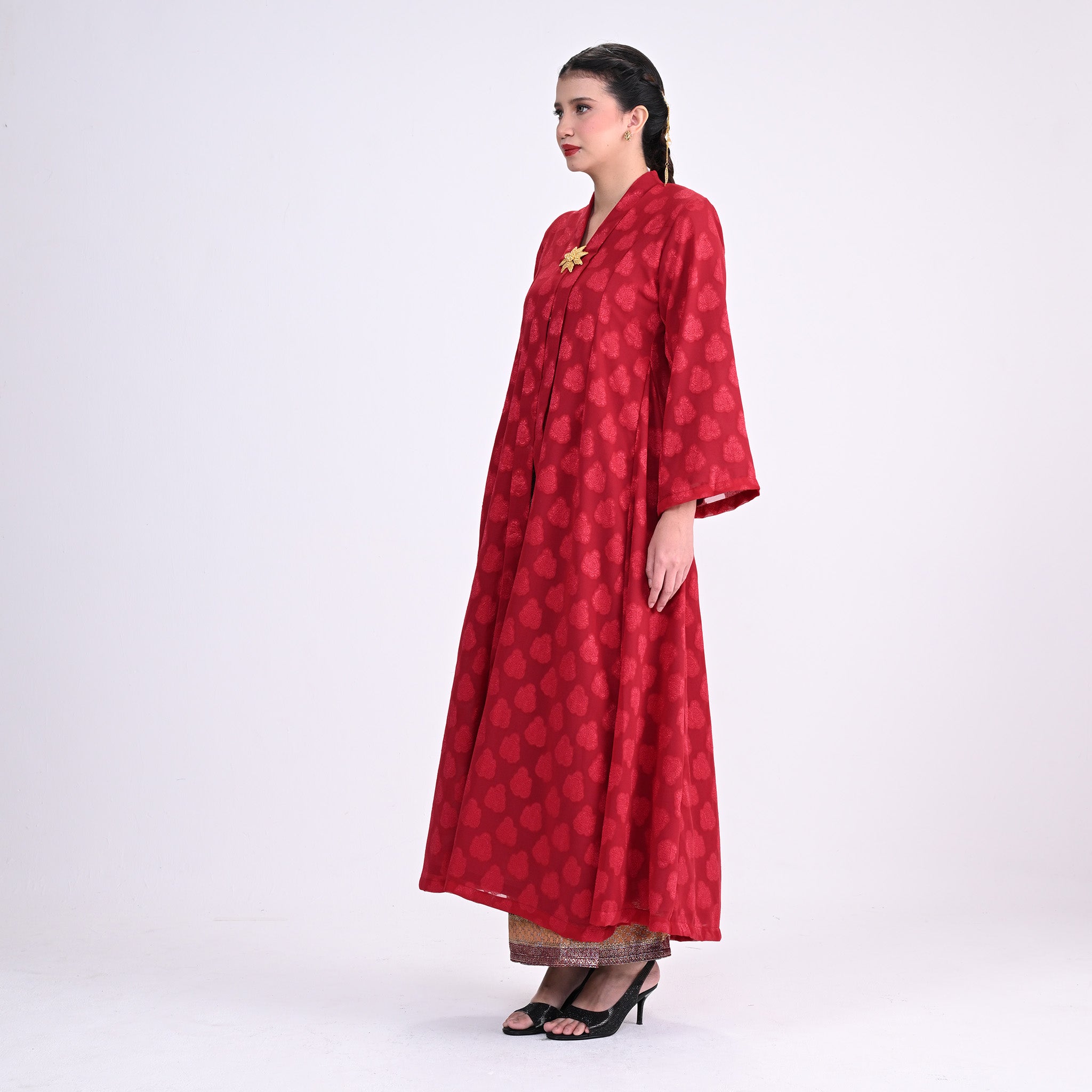 Kebaya Ballroom Teja Maroon
