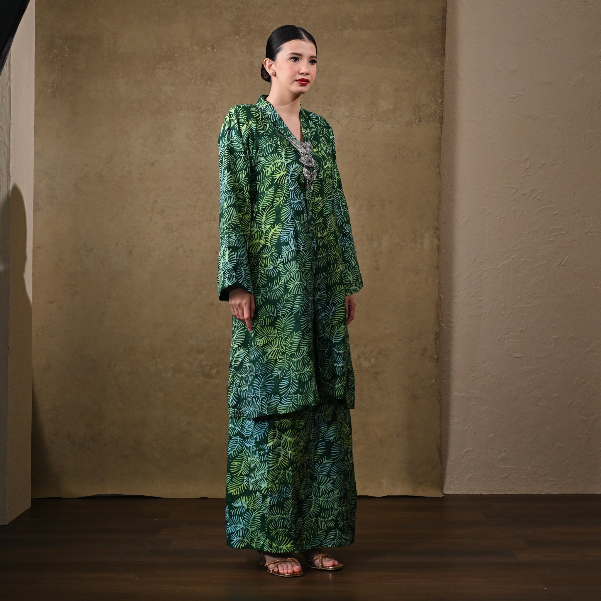 KBY Salamiah Batik Green