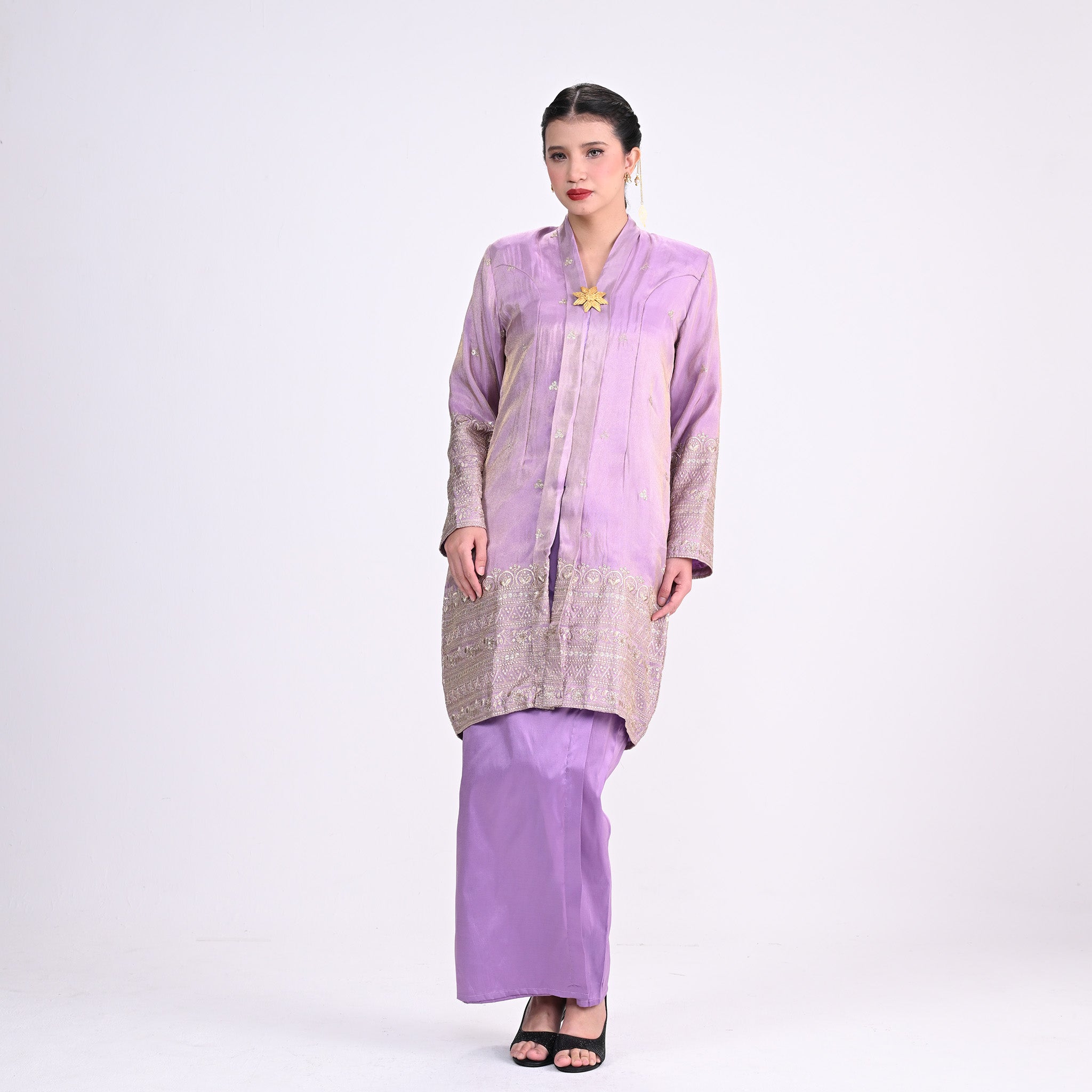 Kebaya Tok Dayang v2.0 Lilac