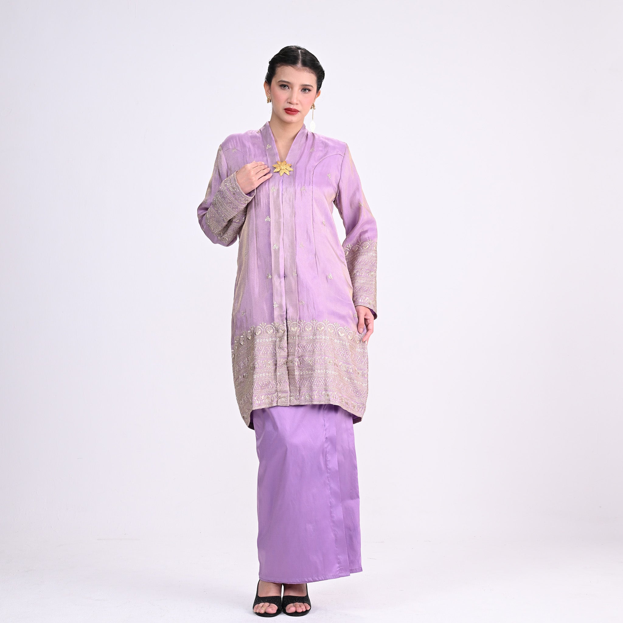 Kebaya Tok Dayang v2.0 Lilac