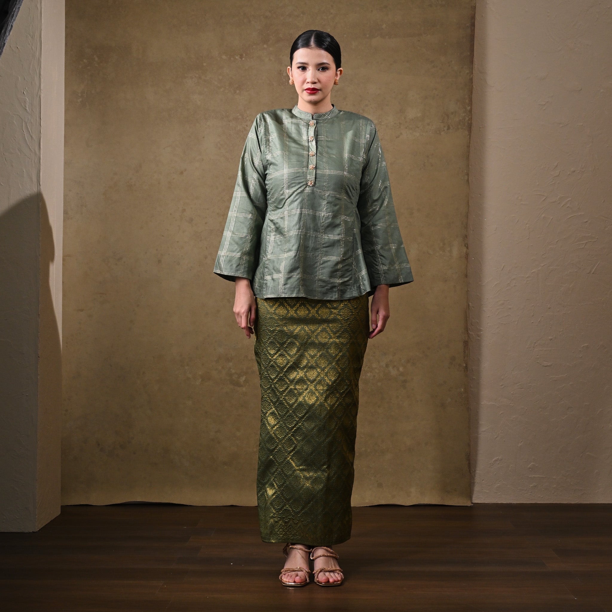 BKDH CM  Songket Green