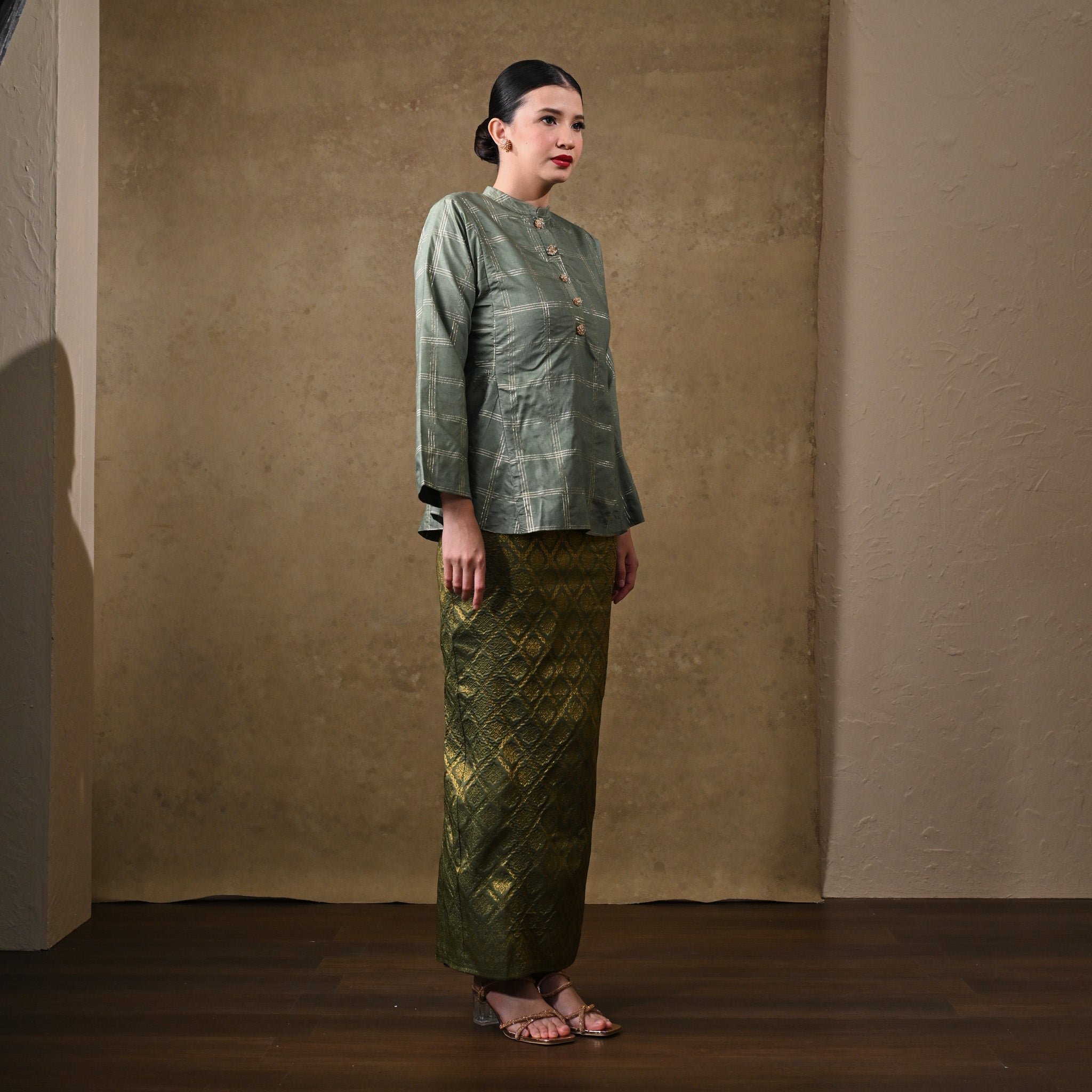 BKDH CM  Songket Green