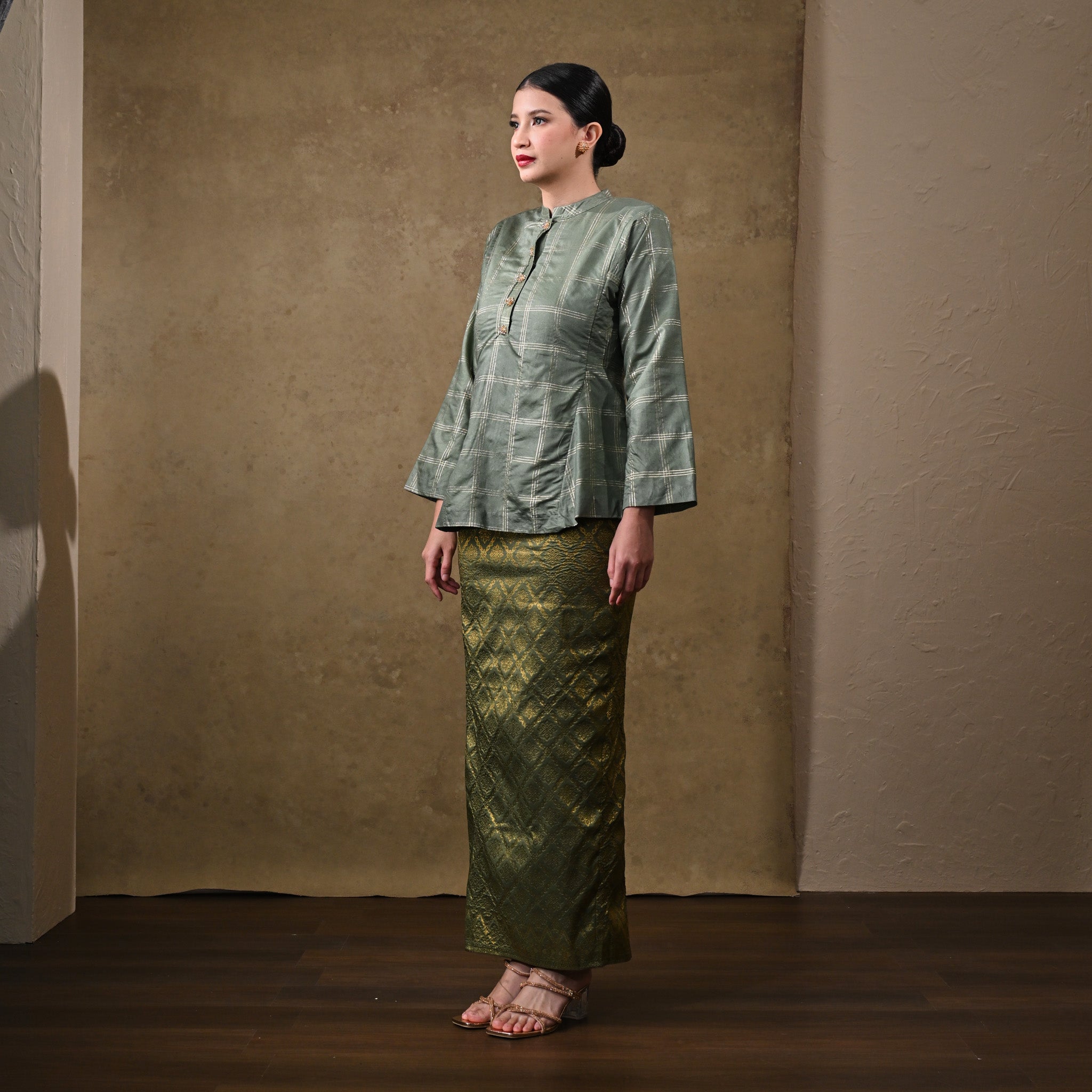 BKDH CM  Songket Green