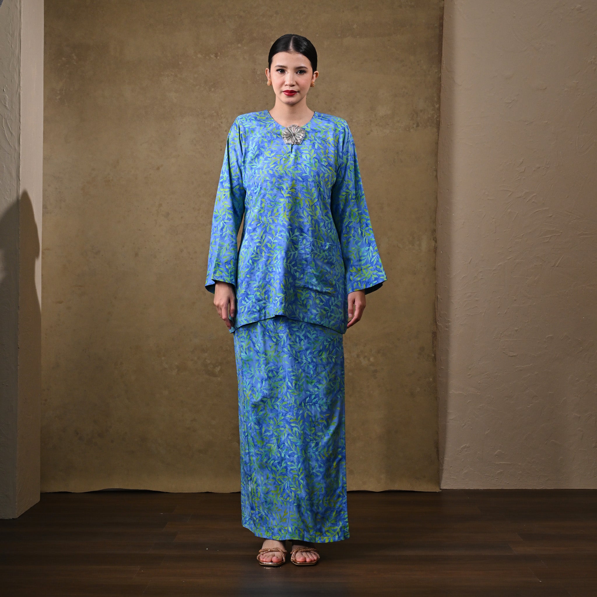 BKDH Batik Coral Blue