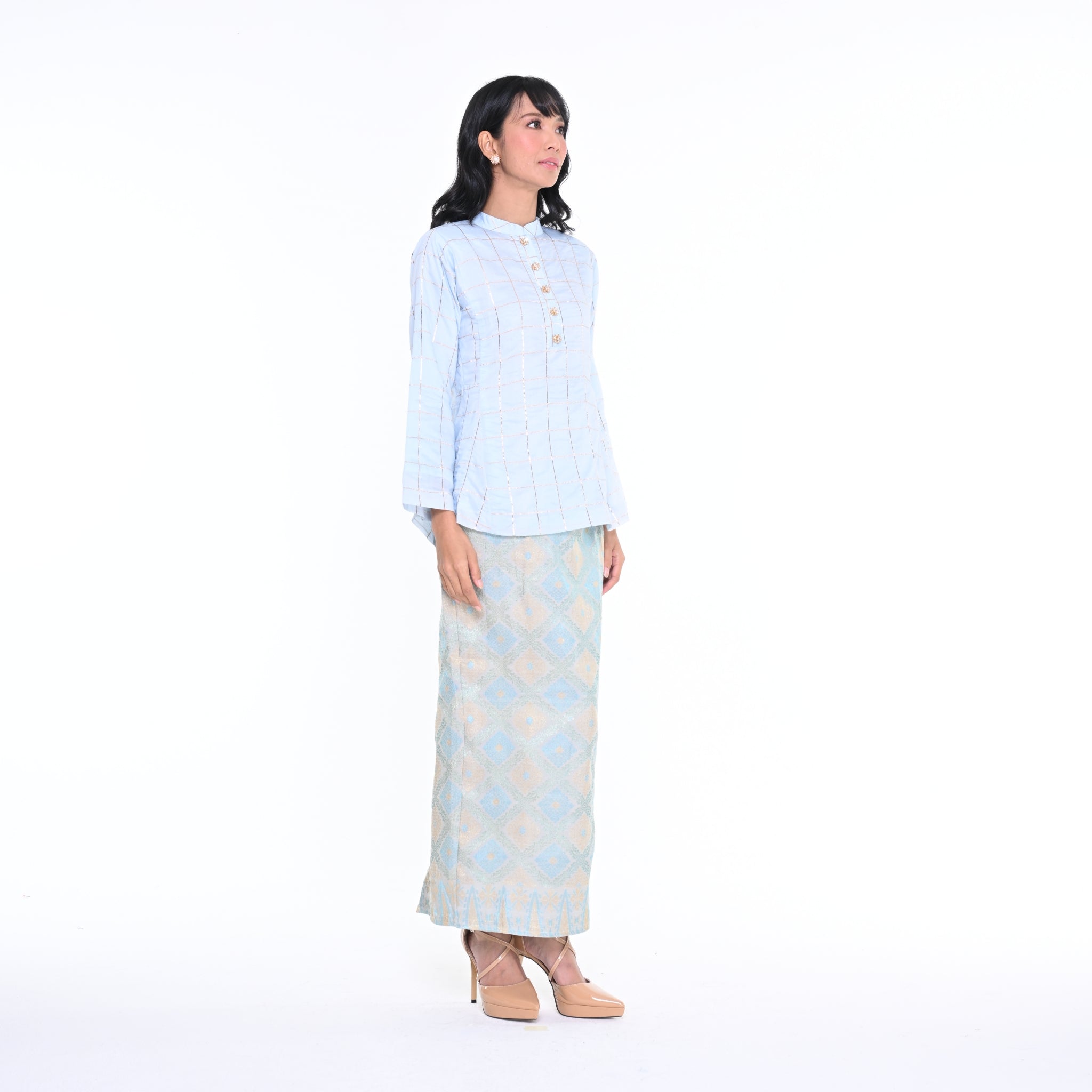 BKDH CM  Songket Blue