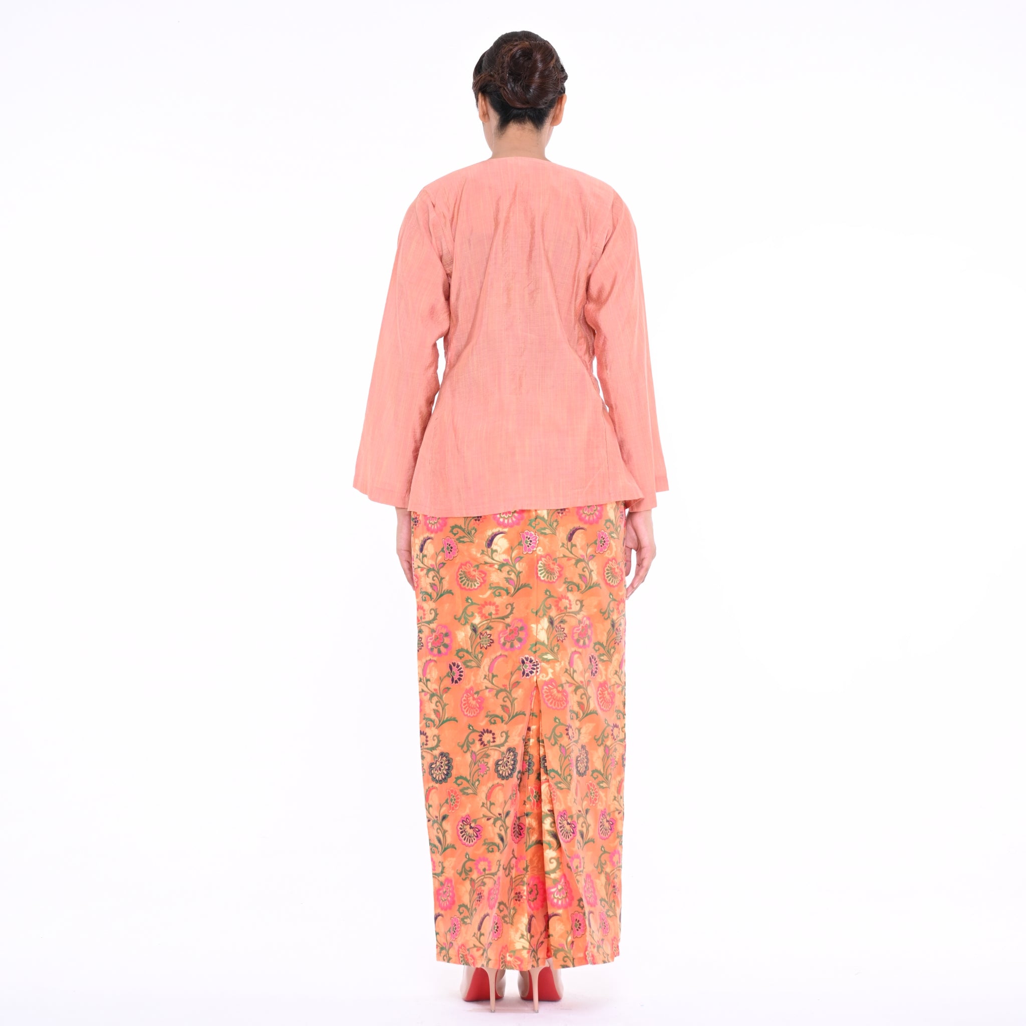 BKD Pesak Orange Brocade