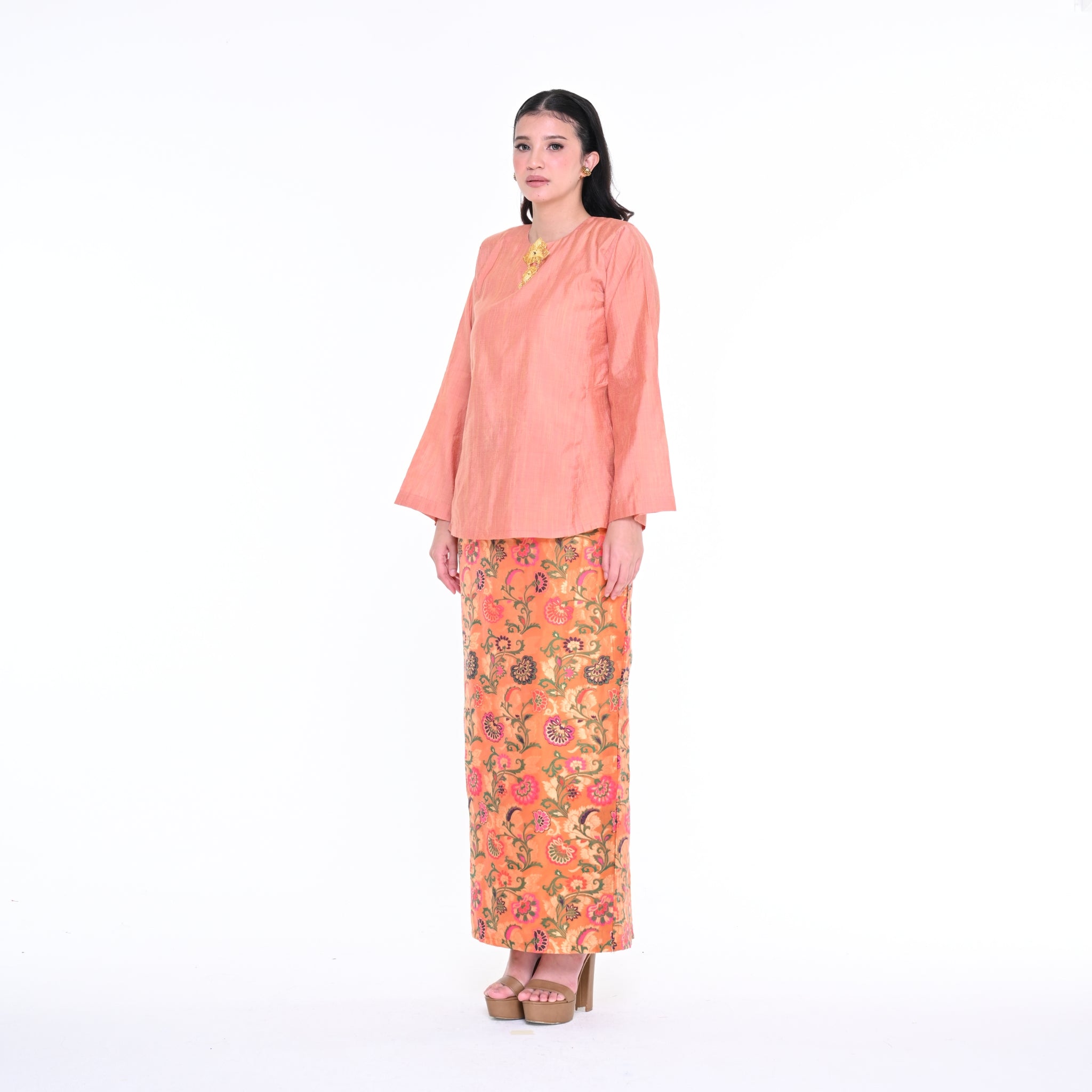 BKD Pesak Orange Brocade