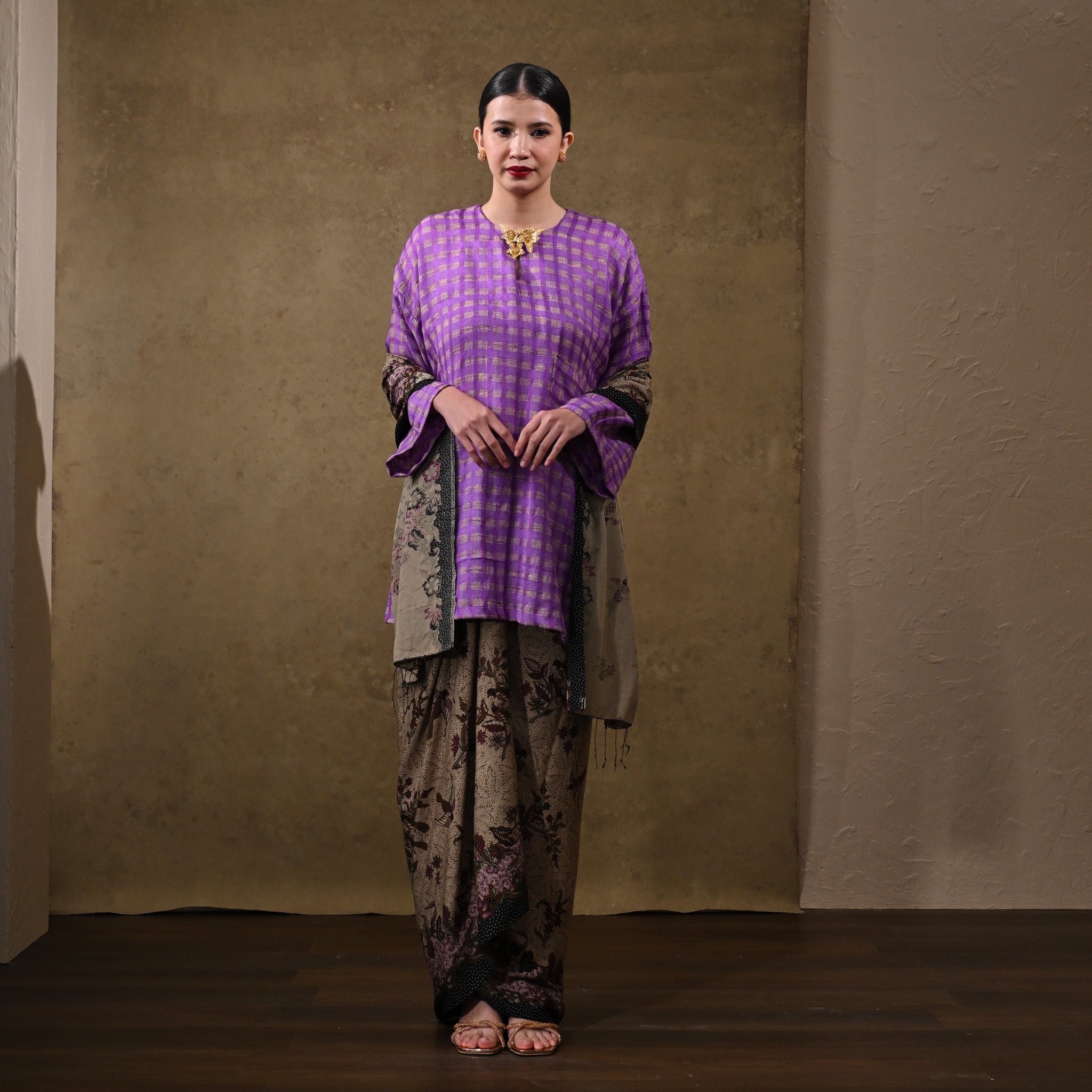 BKDH Opah Purple Batik