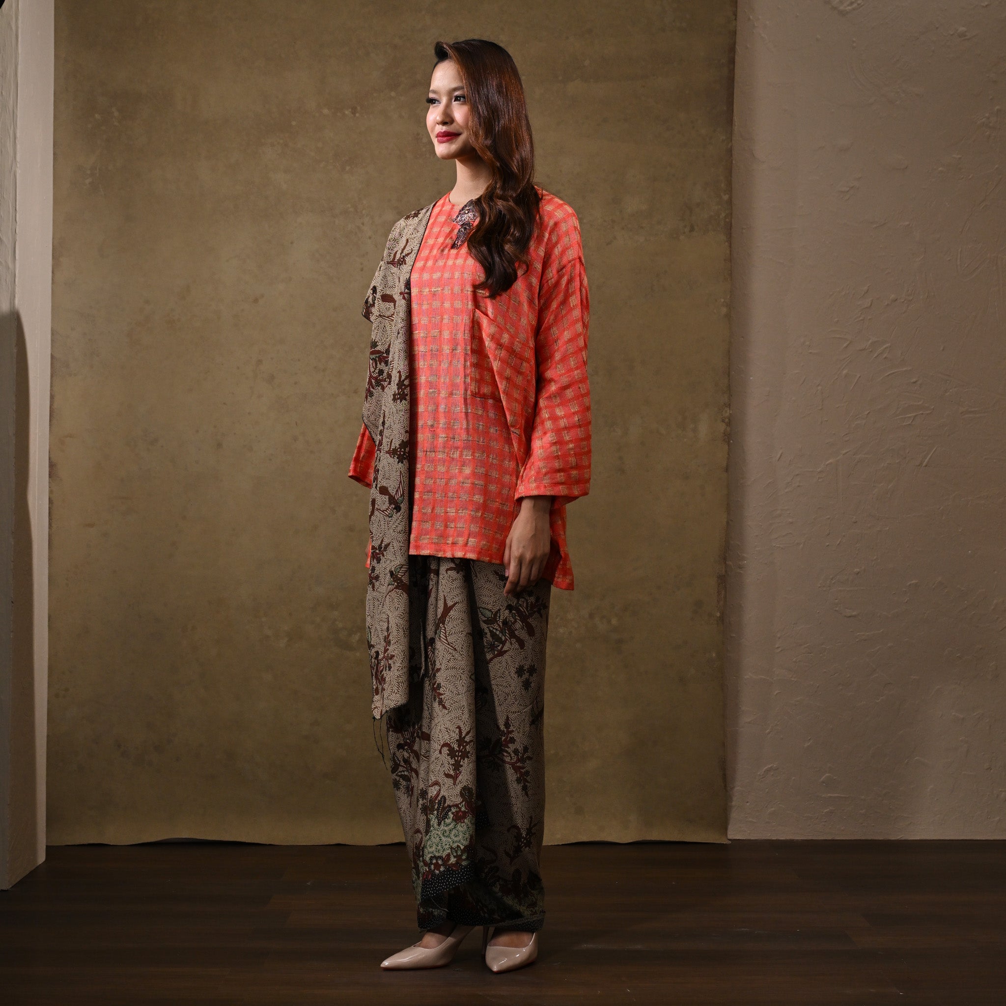 BKDH Opah Orange Batik