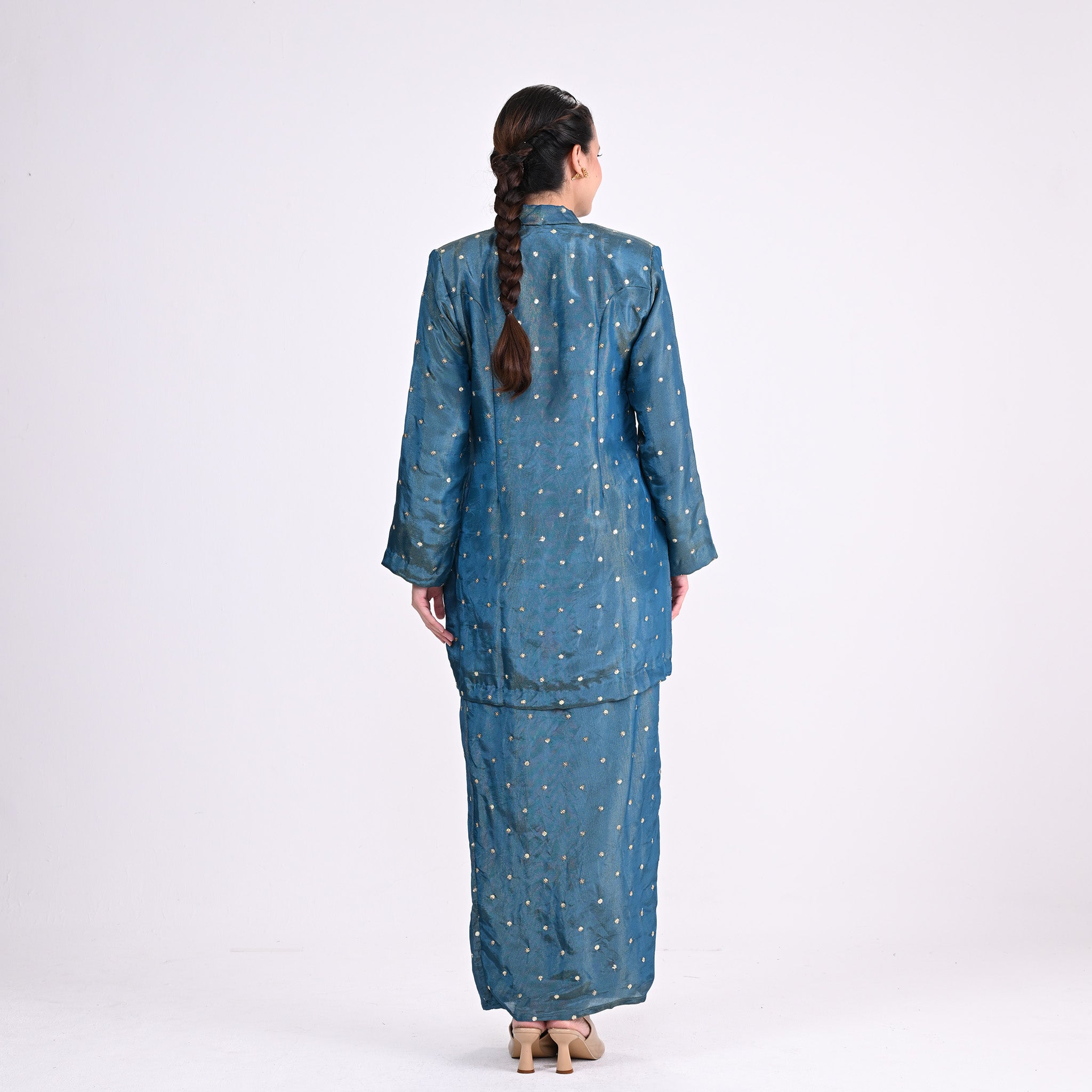 Kebaya Tok  Dayang Turqoise