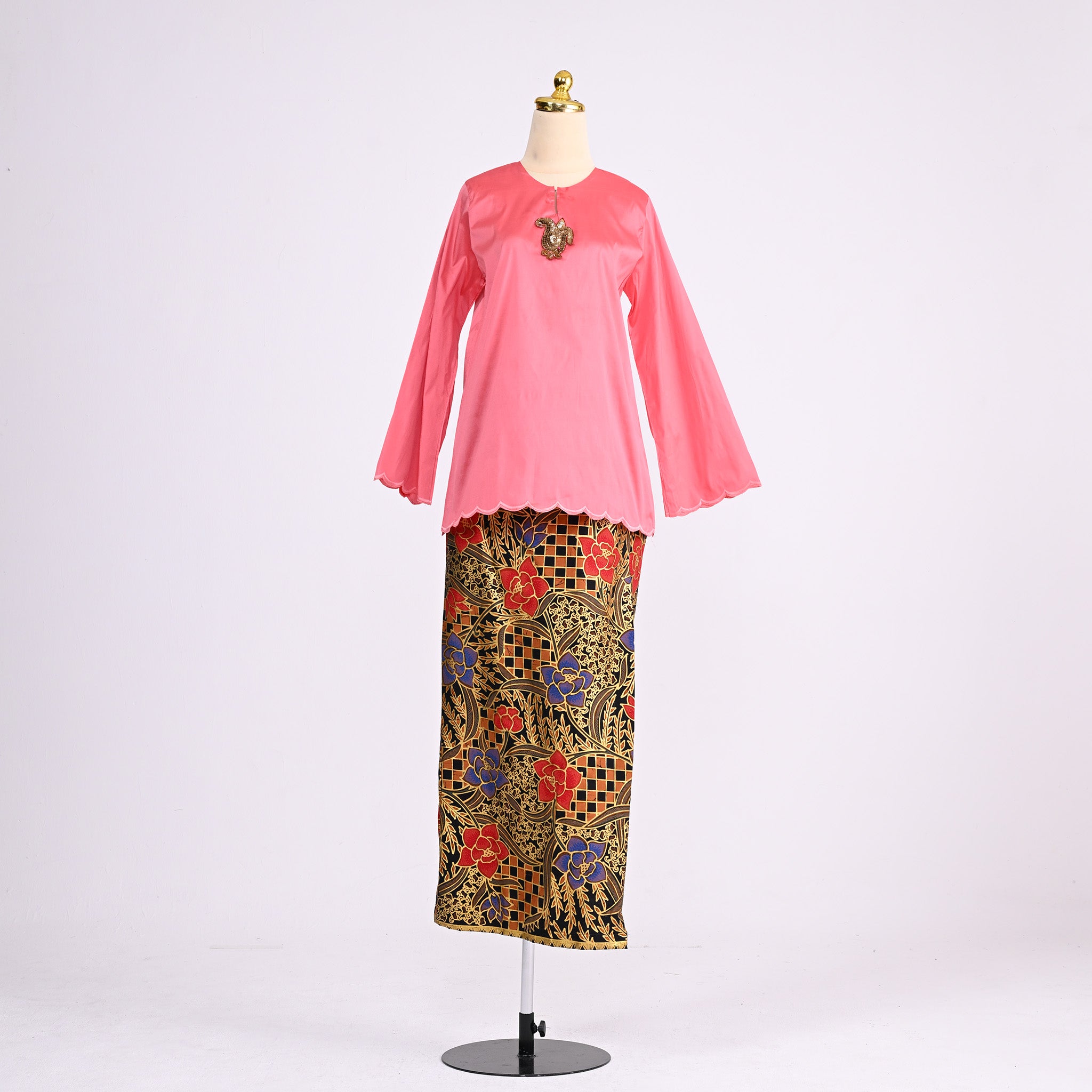 Batik Skirt Perada Blue