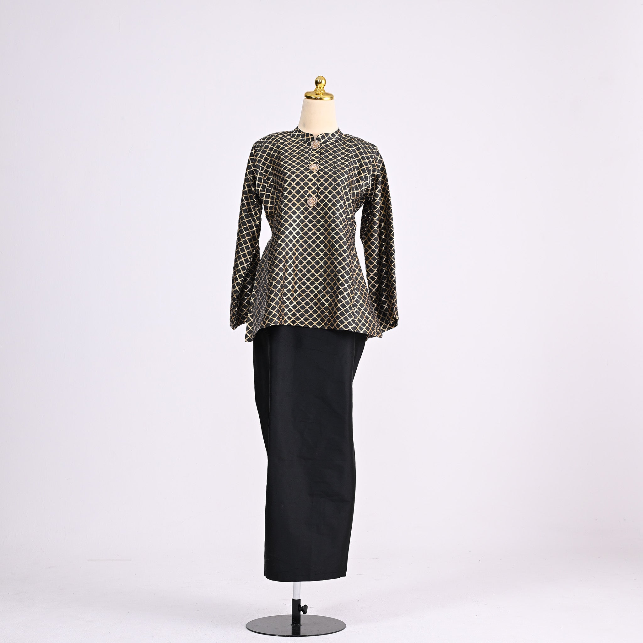 Baju Kedah CM Black Ava