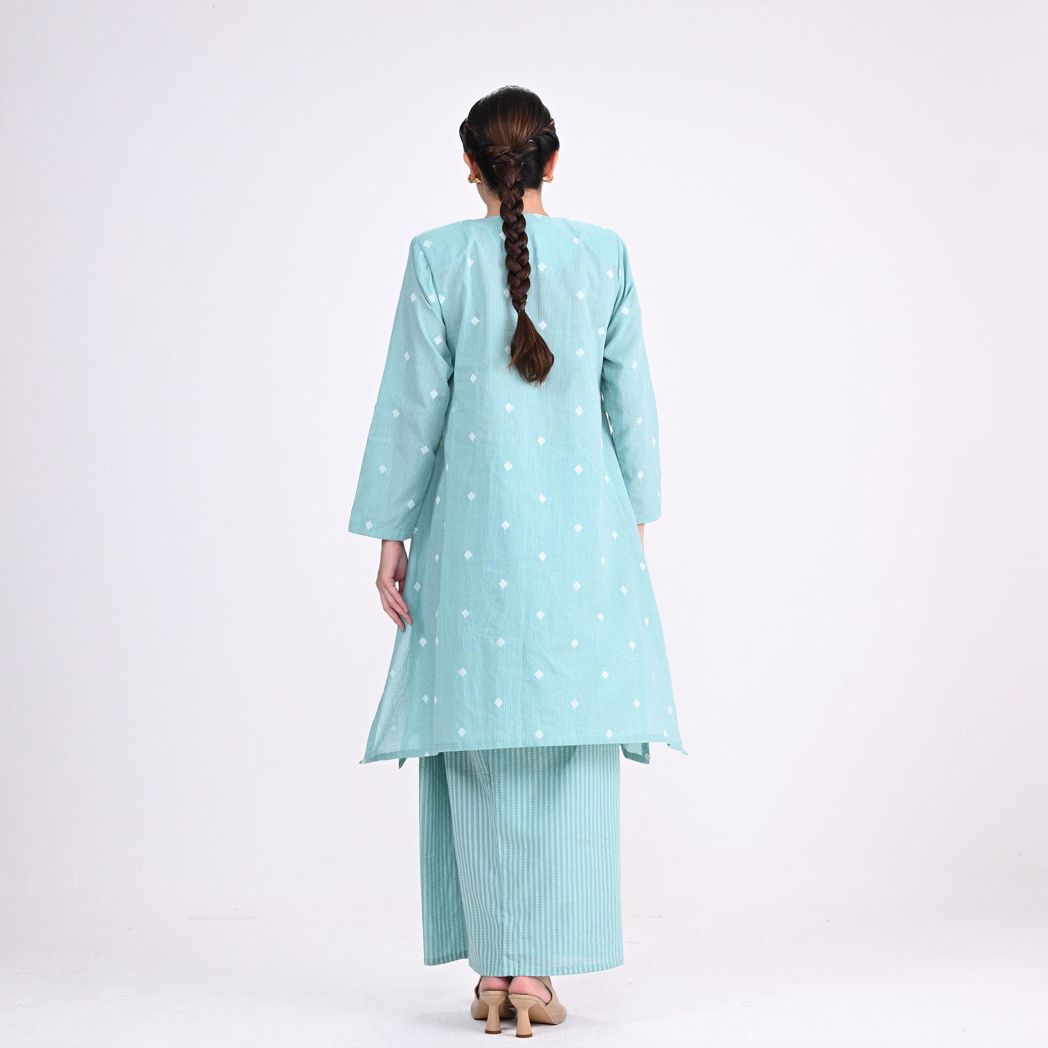 BKM Alina Riz Sage Blue