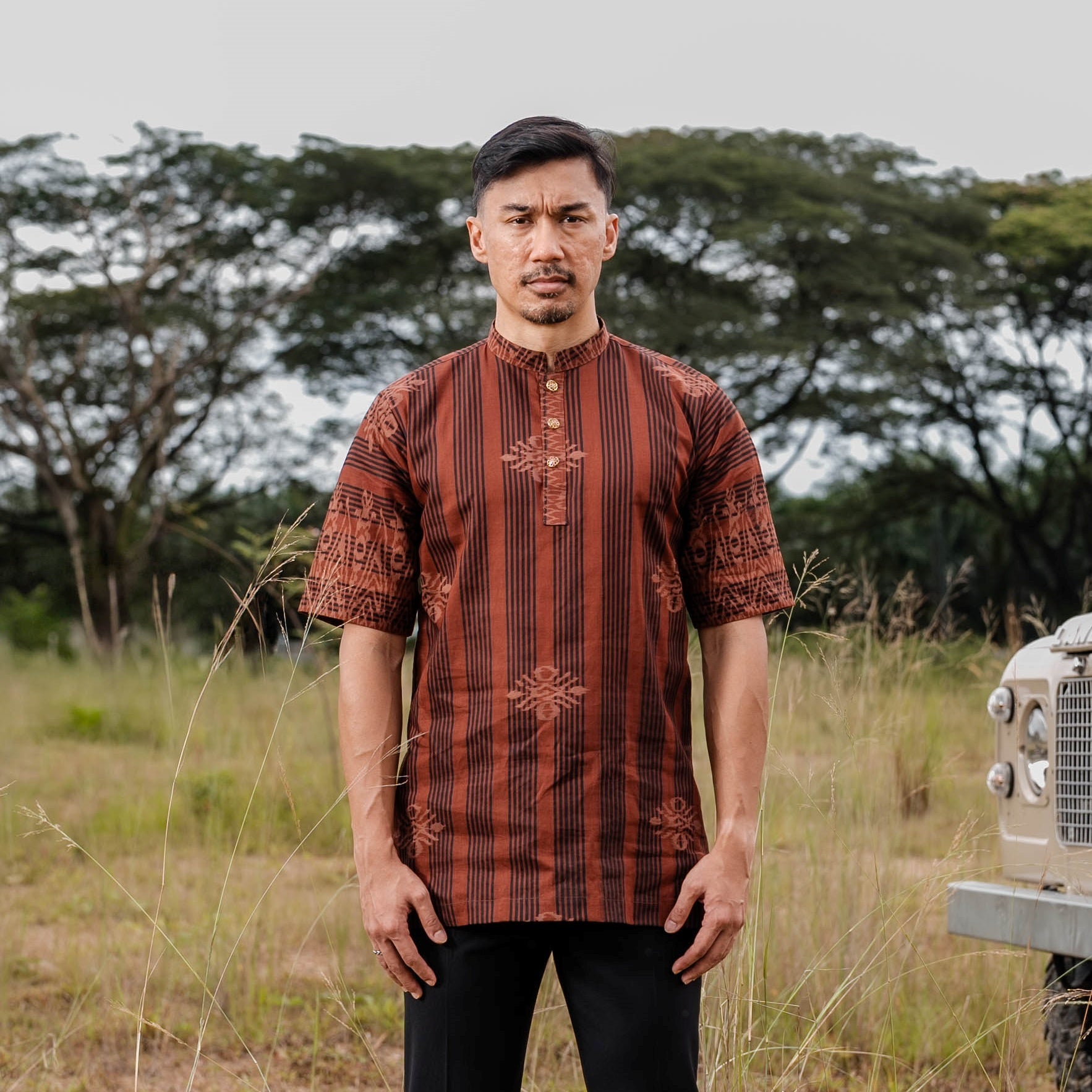 Men Batik Klasik - Brown