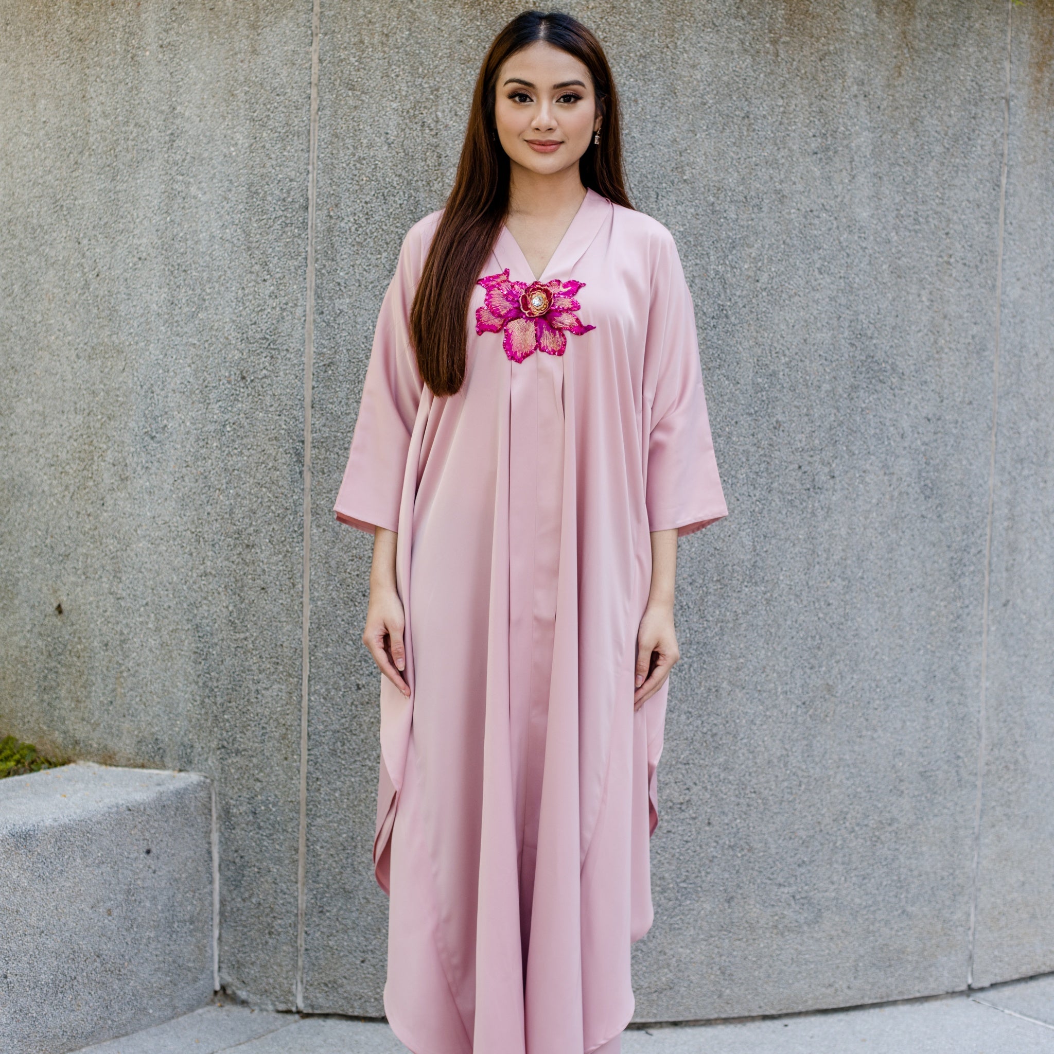 Pyoya Kaftan Citrine Pastel - Dusty Pink – POYA