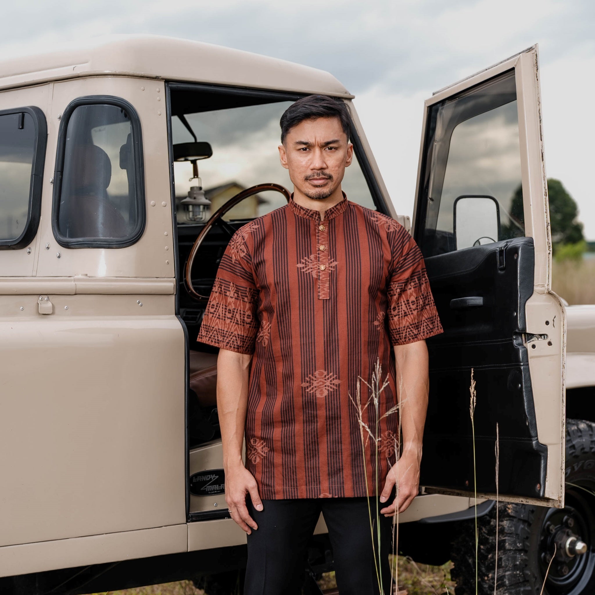 Men Batik Klasik - Brown