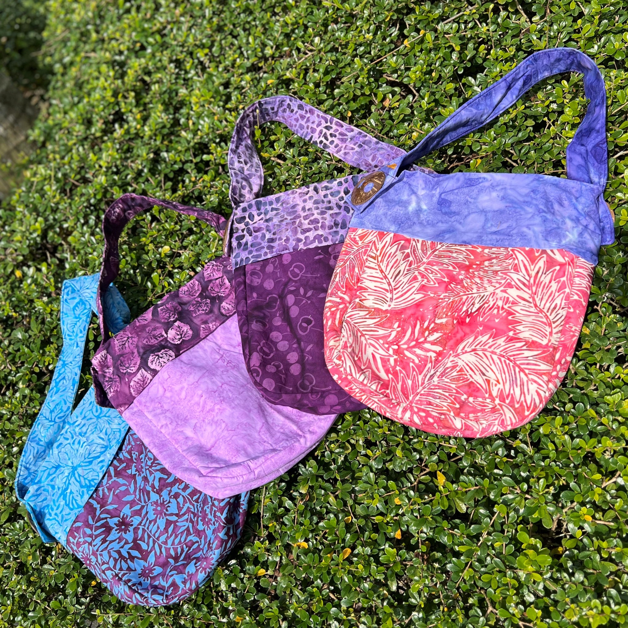 Batik Hobo Bag - Sea Breeze Edition