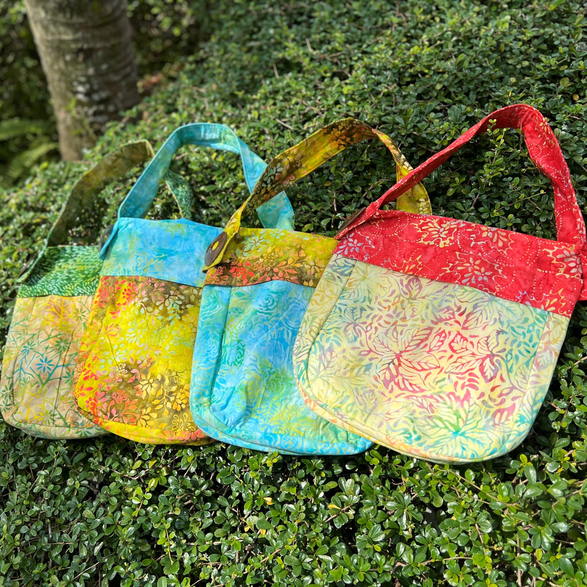 Batik Hobo Bag - Sunrise edition