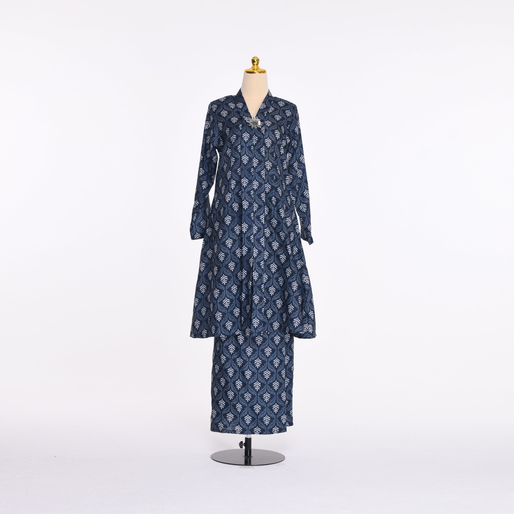 Kebaya Salamiah Etro Blue
