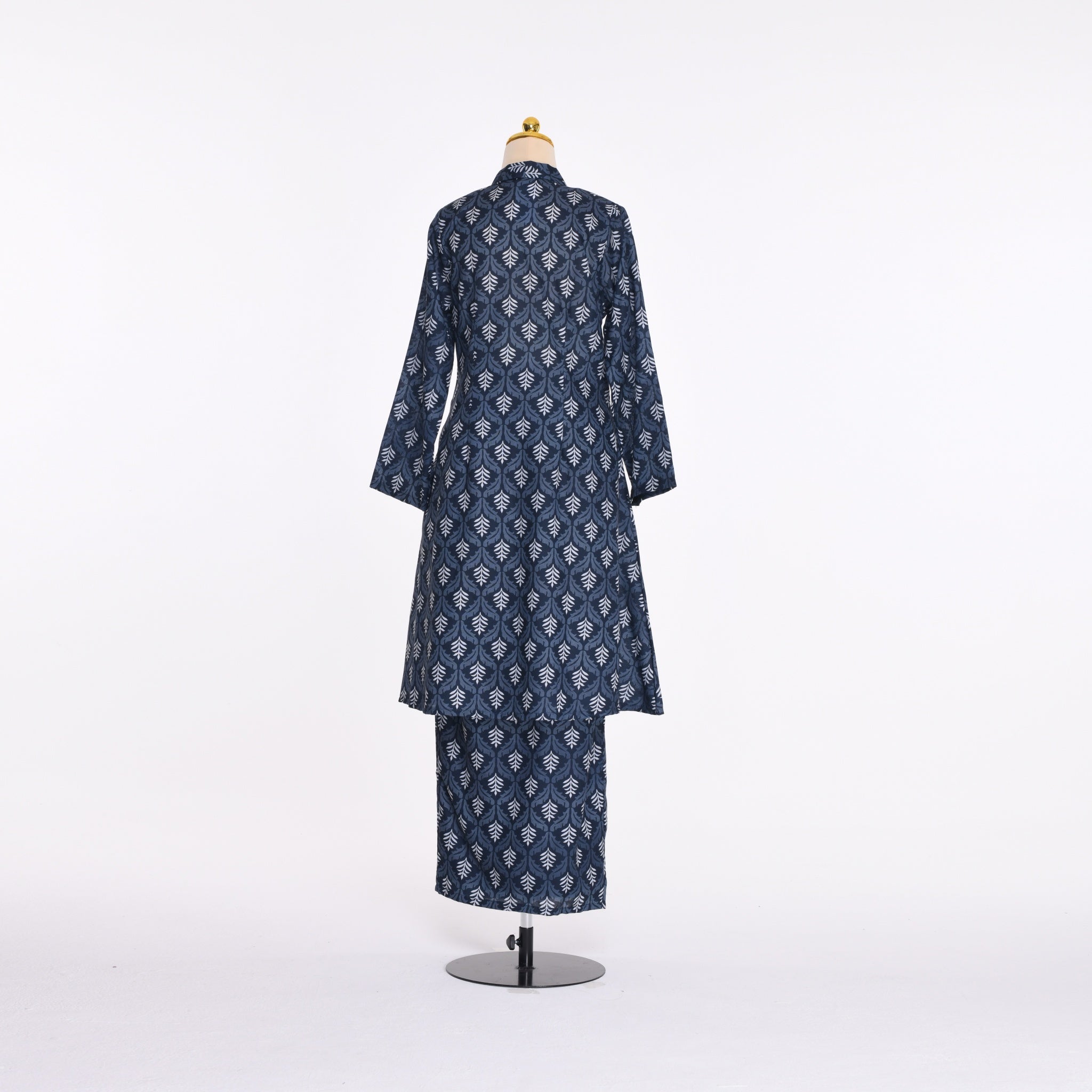 Kebaya Salamiah Etro Blue