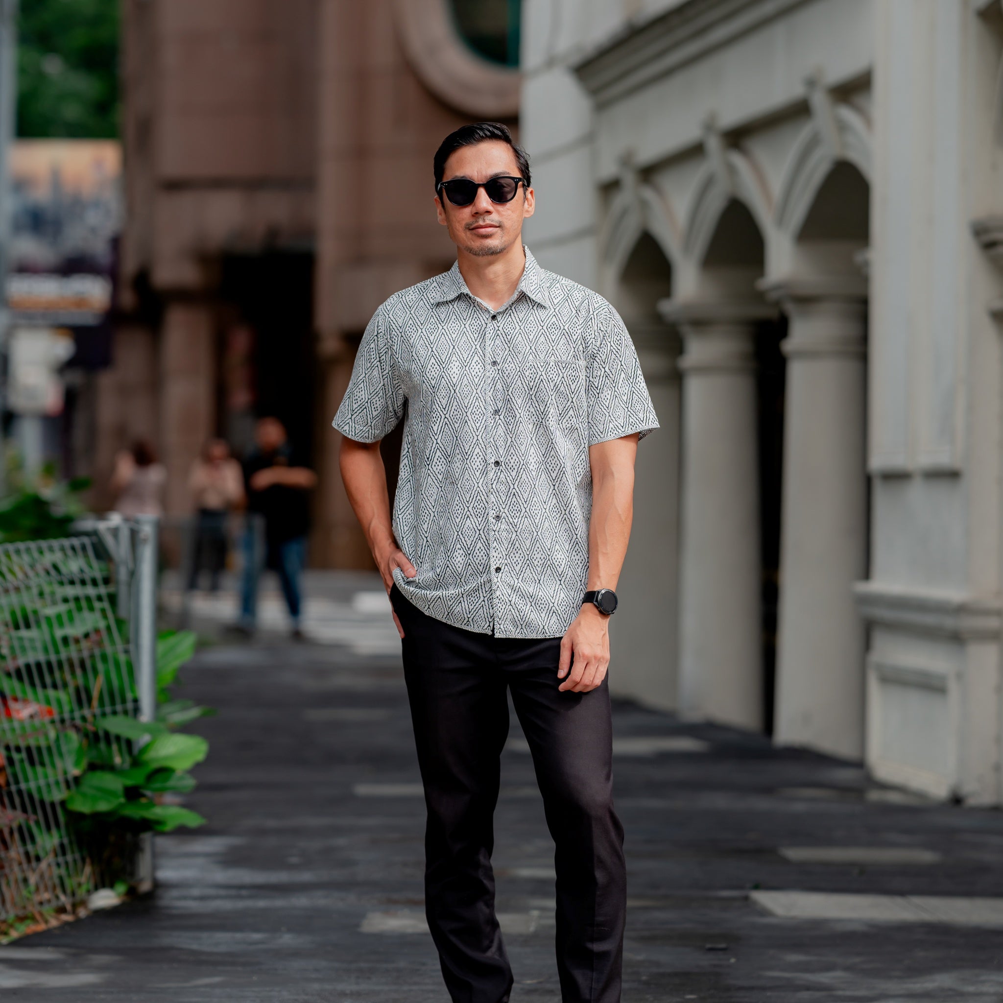 Men Batik PKL Short Sleeve in Doodle