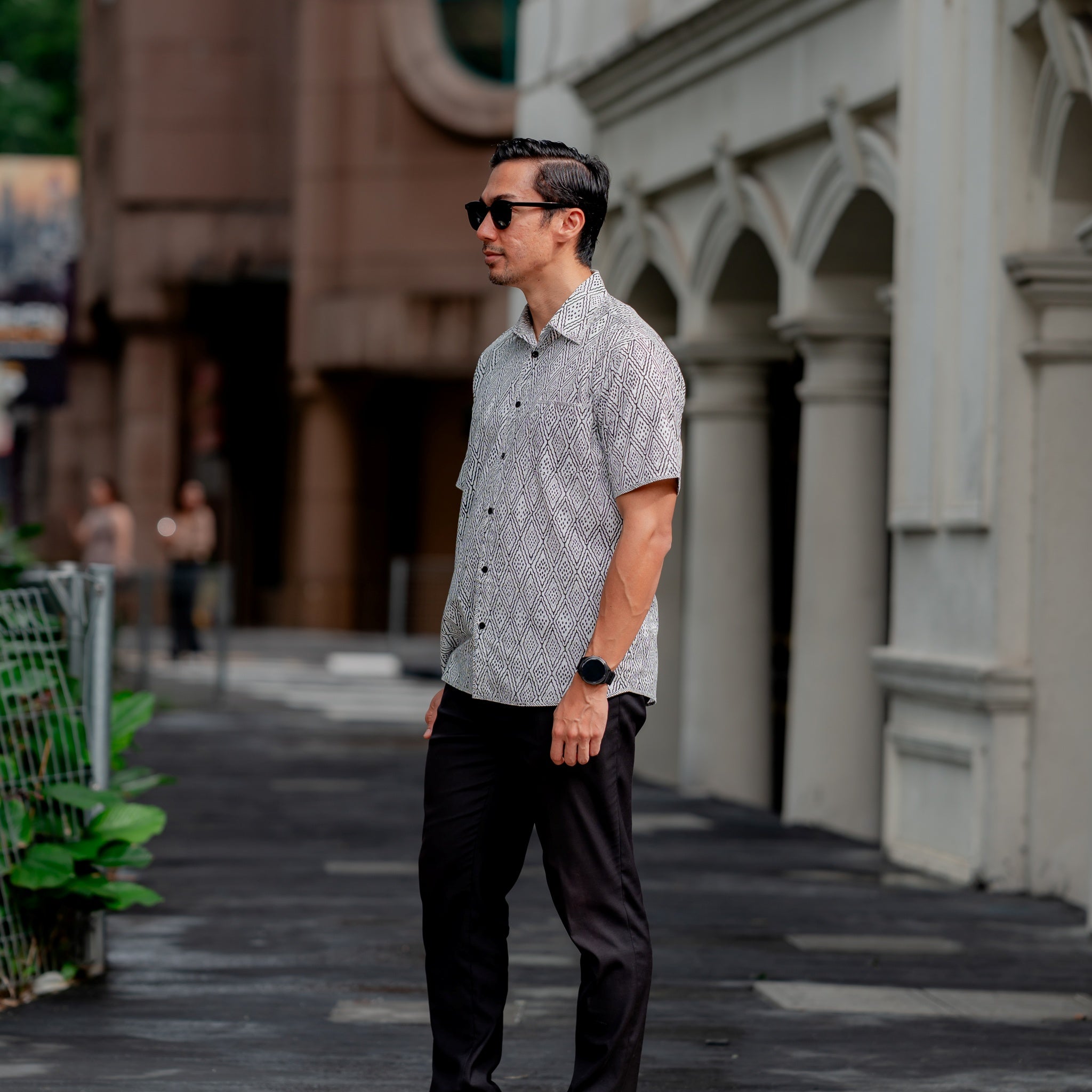 Men Batik PKL Short Sleeve in Doodle