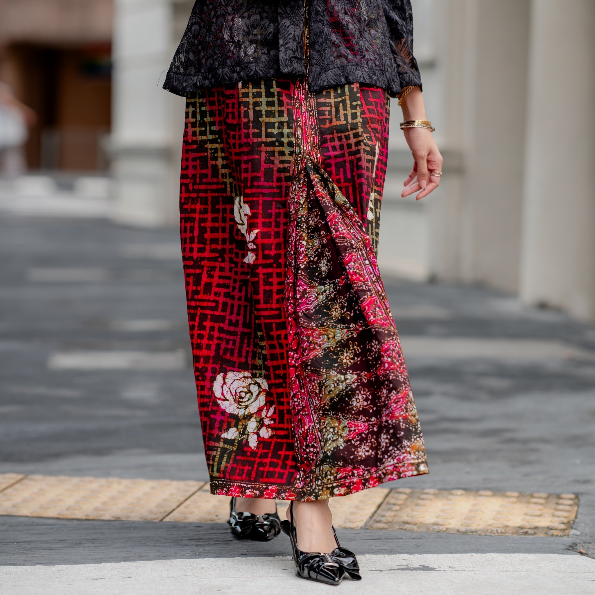 Black Azalea Batik Skirt RG(S)