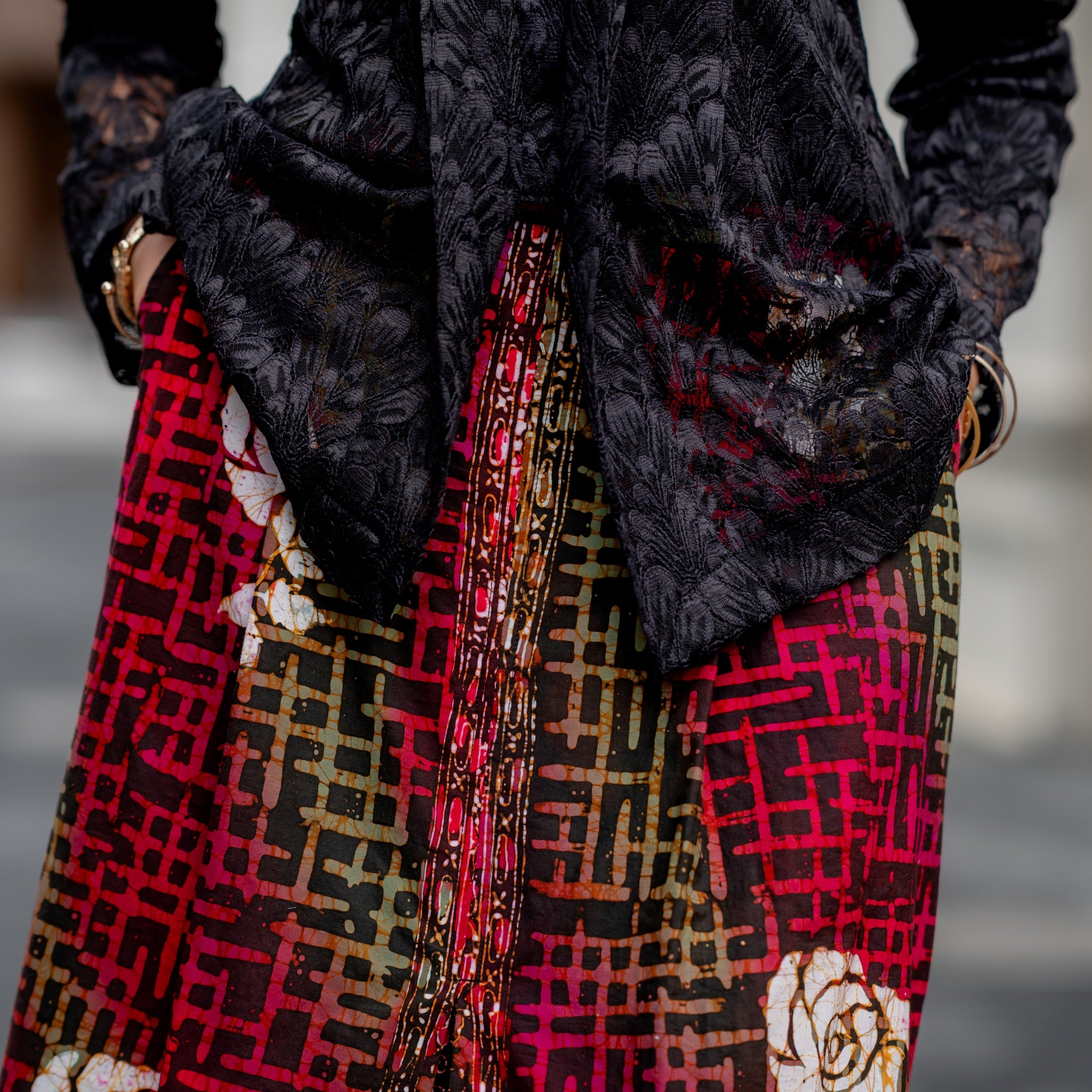 Black Azalea Batik Skirt RG(S)