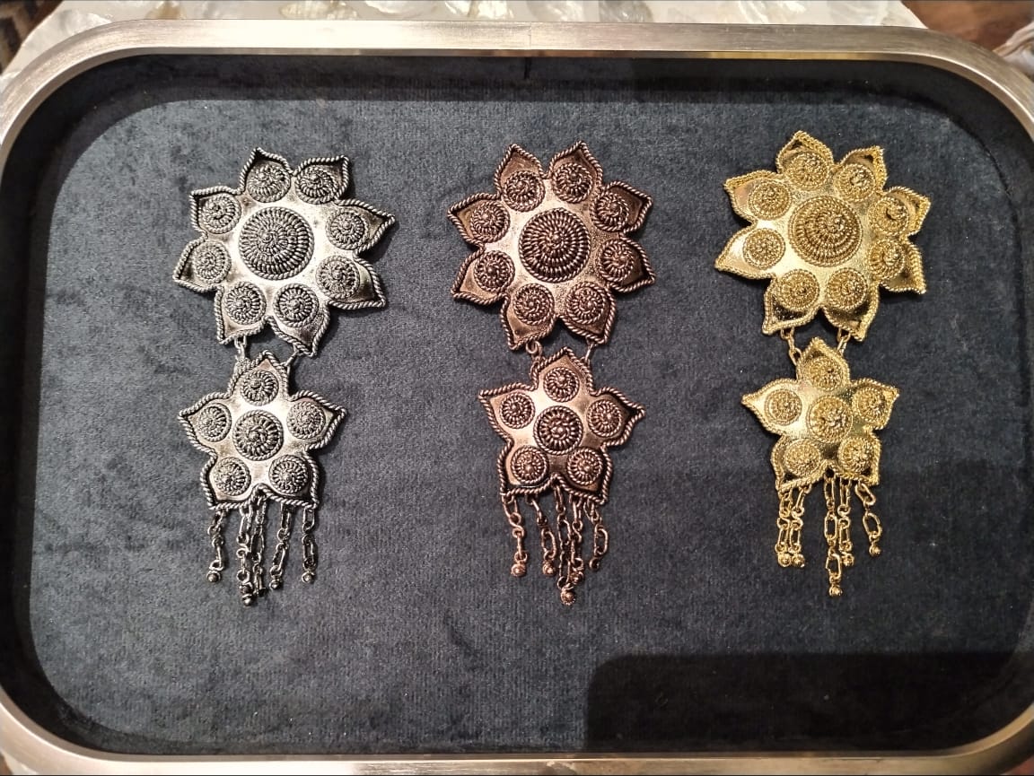 Brooch 2 Tier Bunga Melur