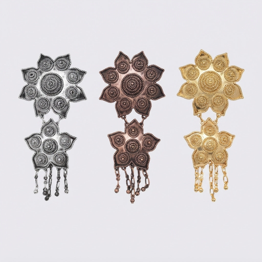 Brooch 2 Tier Bunga Melur