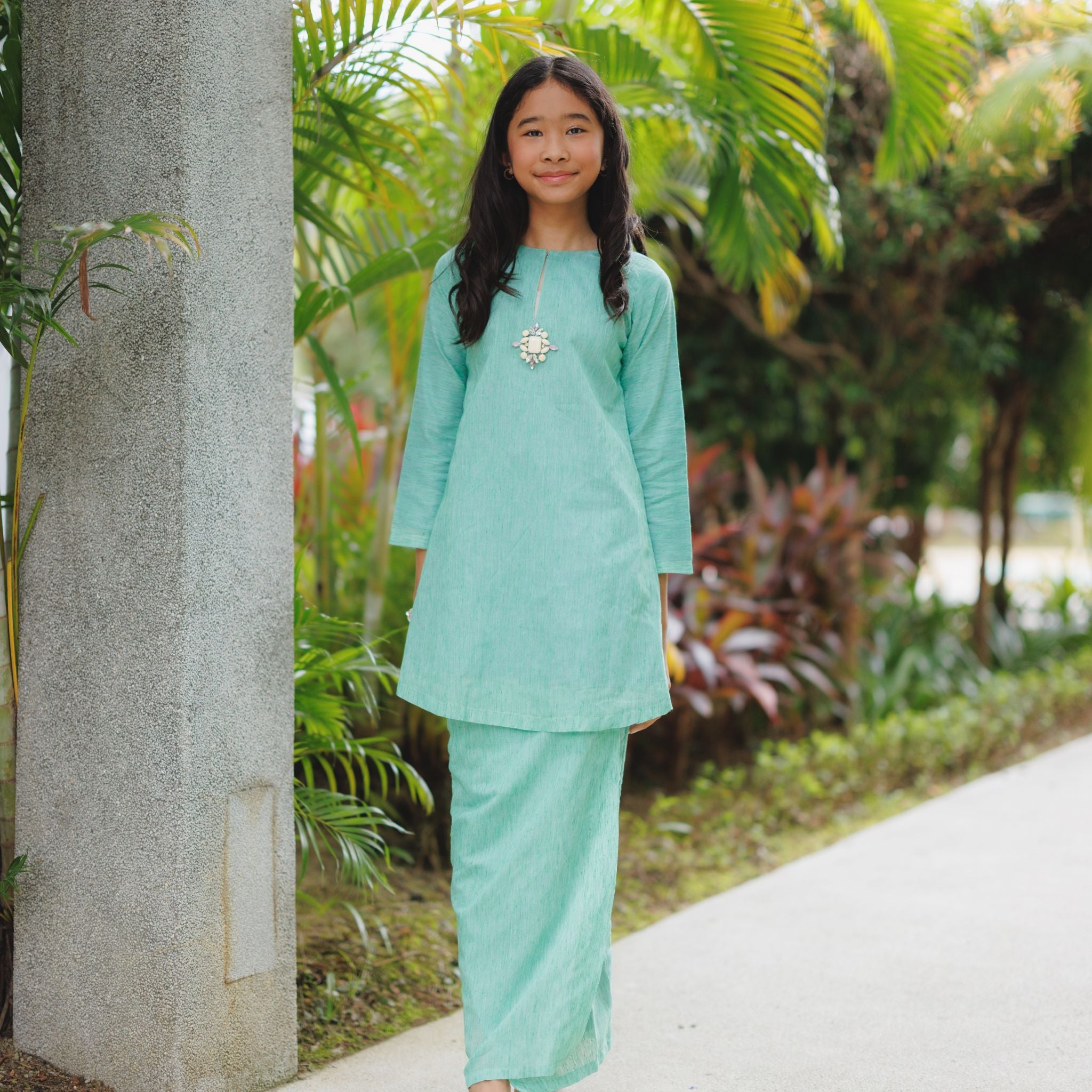 Baju Kedah Petite Green